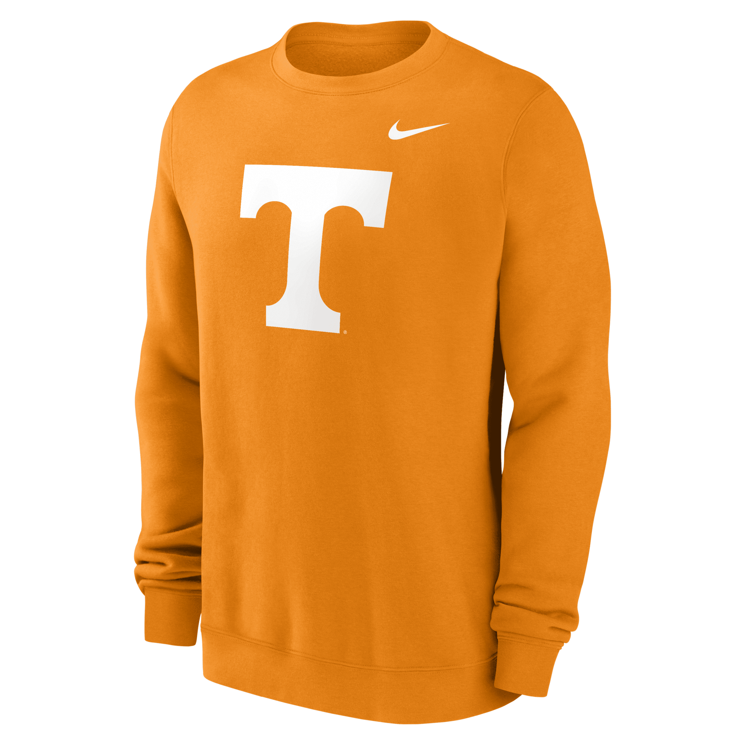 Shop Nike Tennessee Volunteers Primetime Evergreen Logo  Men's College Pullover Crew In Orange
