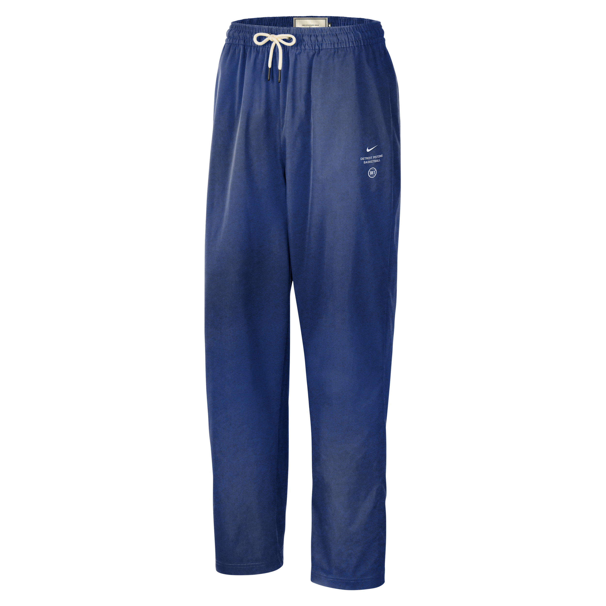 Men's Nike Blue Detroit Pistons 2026/27 Standard Issue On-Court Game Theater Loud Pants