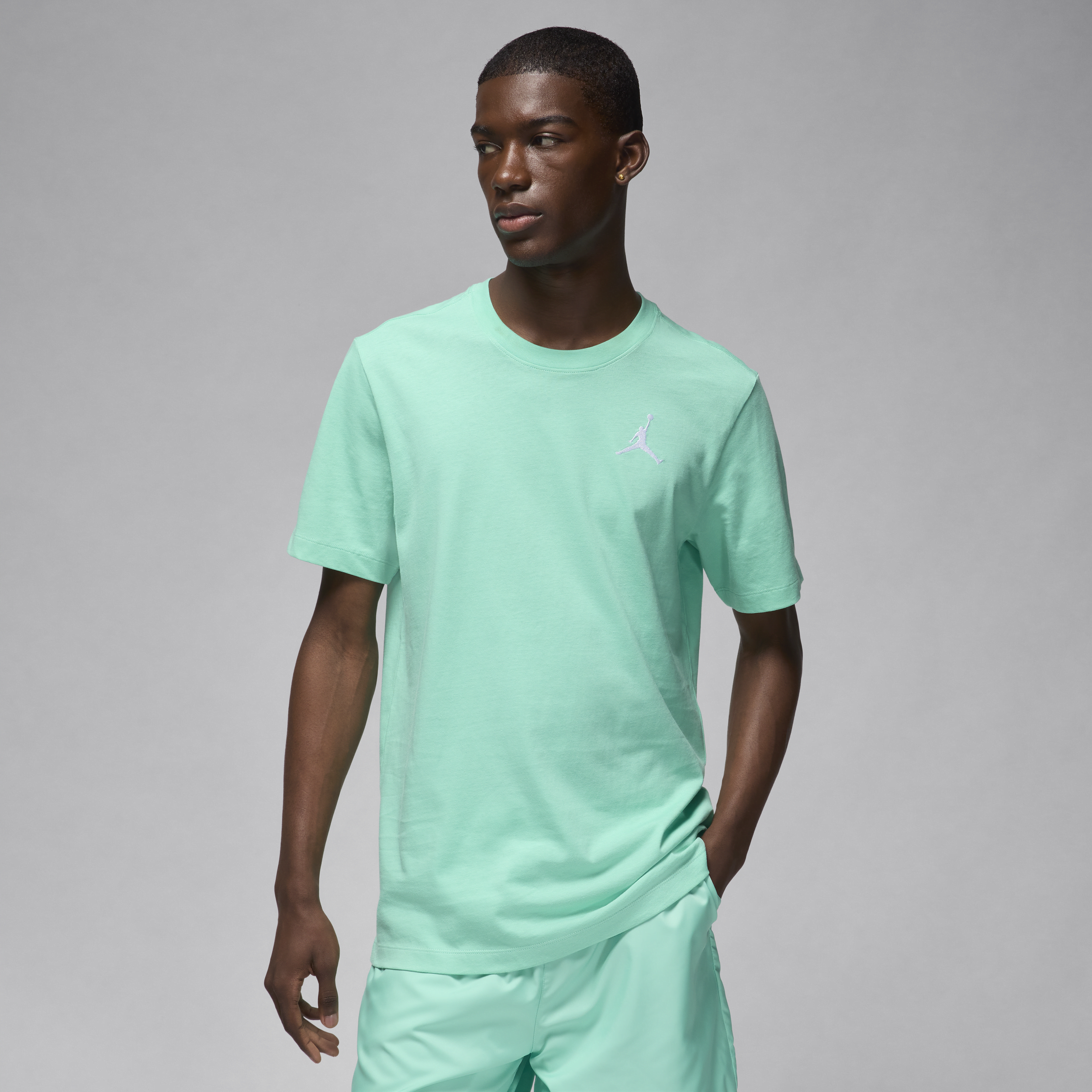 Shop Jordan Men's  Jumpman Short-sleeve T-shirt In Green