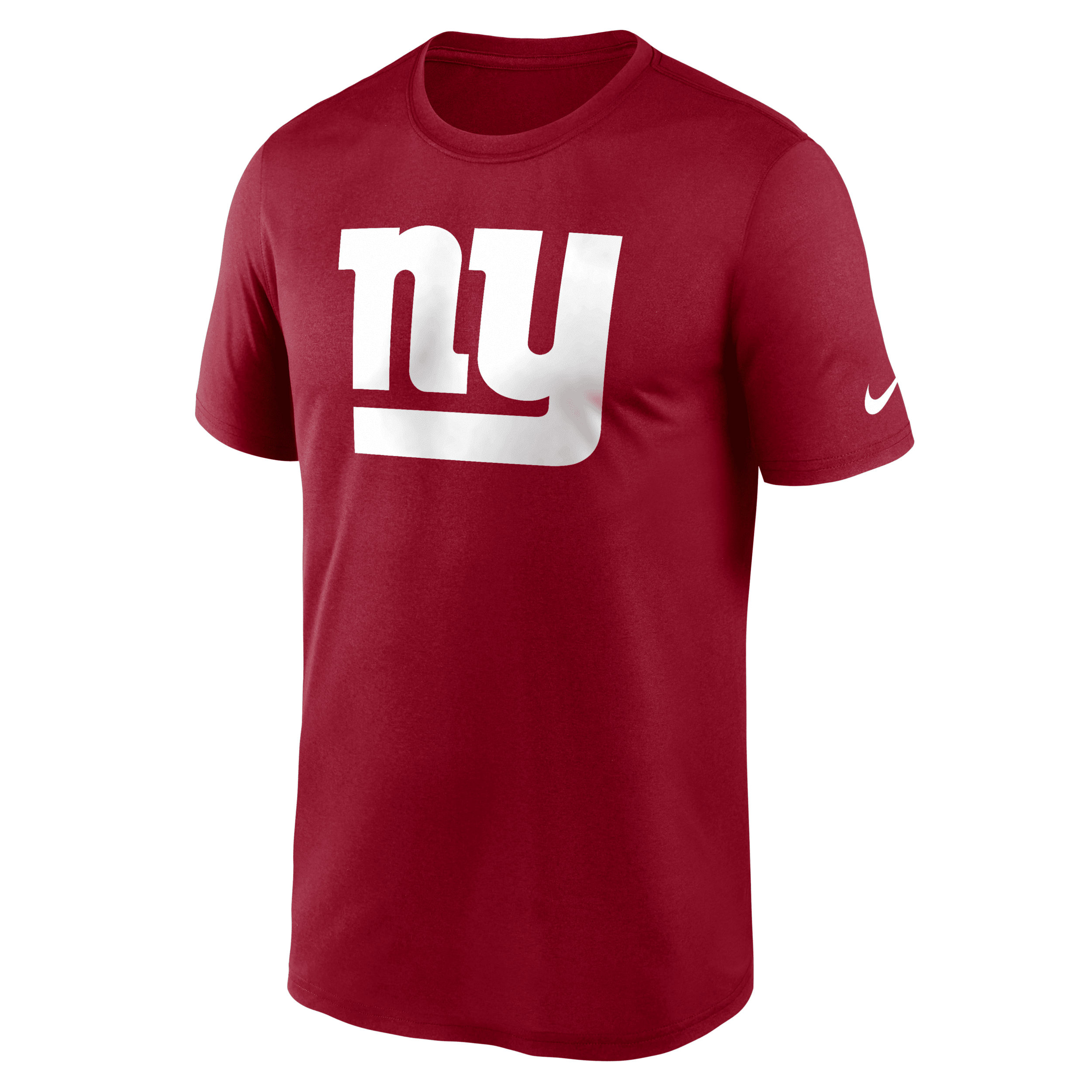 Nike Red New York Giants Legend Logo Performance T-shirt In Red