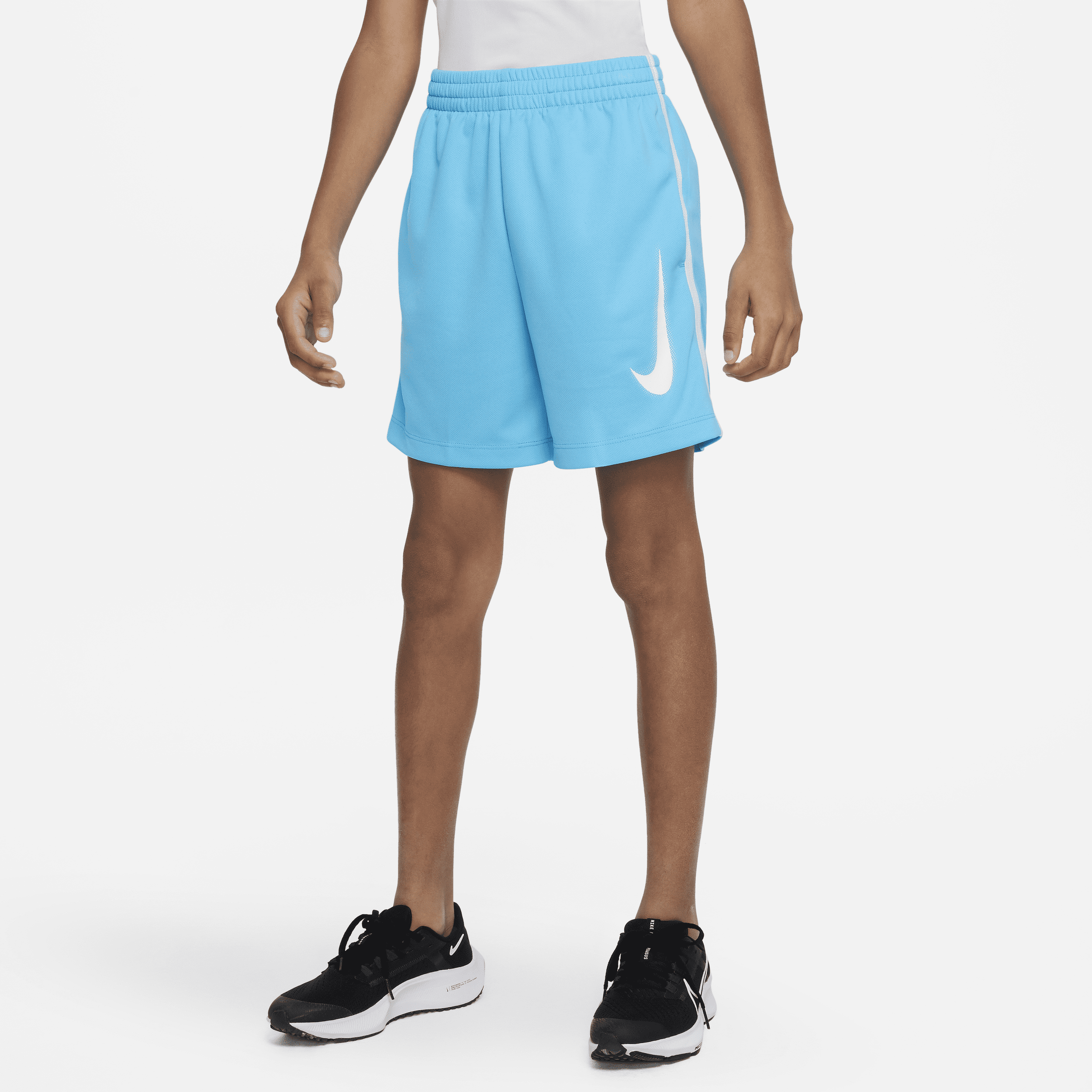 Nike Multi Big Kids' (boys') Dri-fit Graphic Training Shorts In Blue