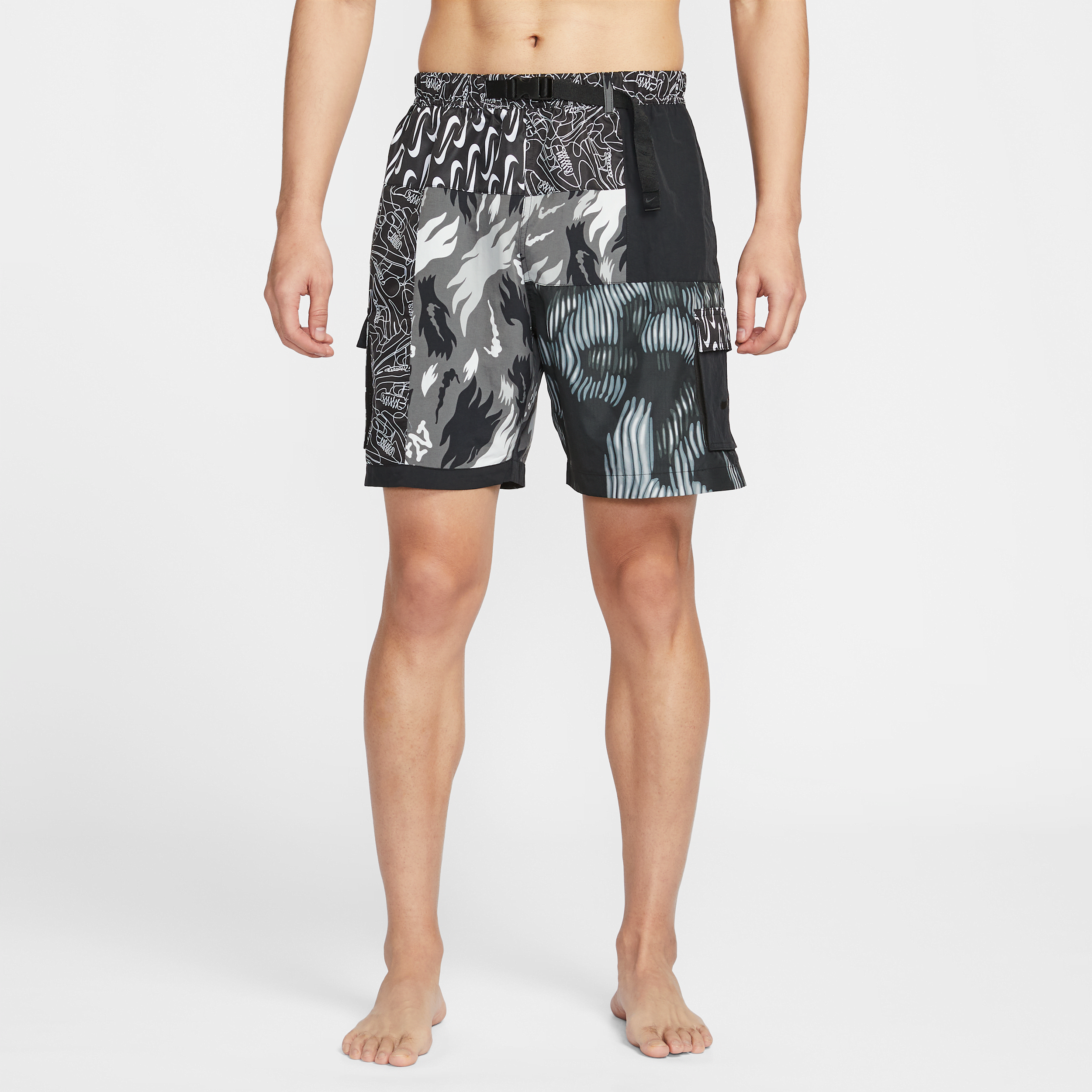 Nike 7-inch Volley Swim Trunks In Black