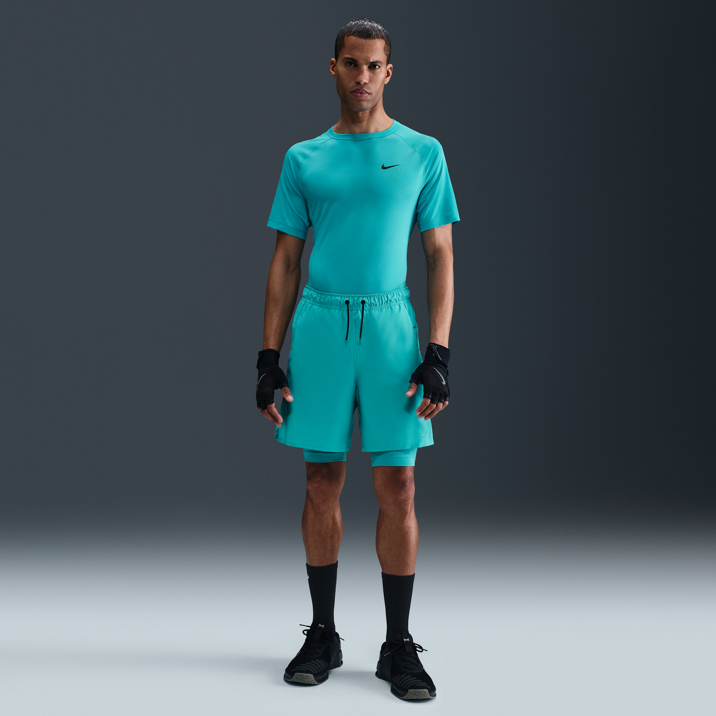 Nike Men's Unlimited Dri-fit 7" 2-in-1 Versatile Shorts In Green