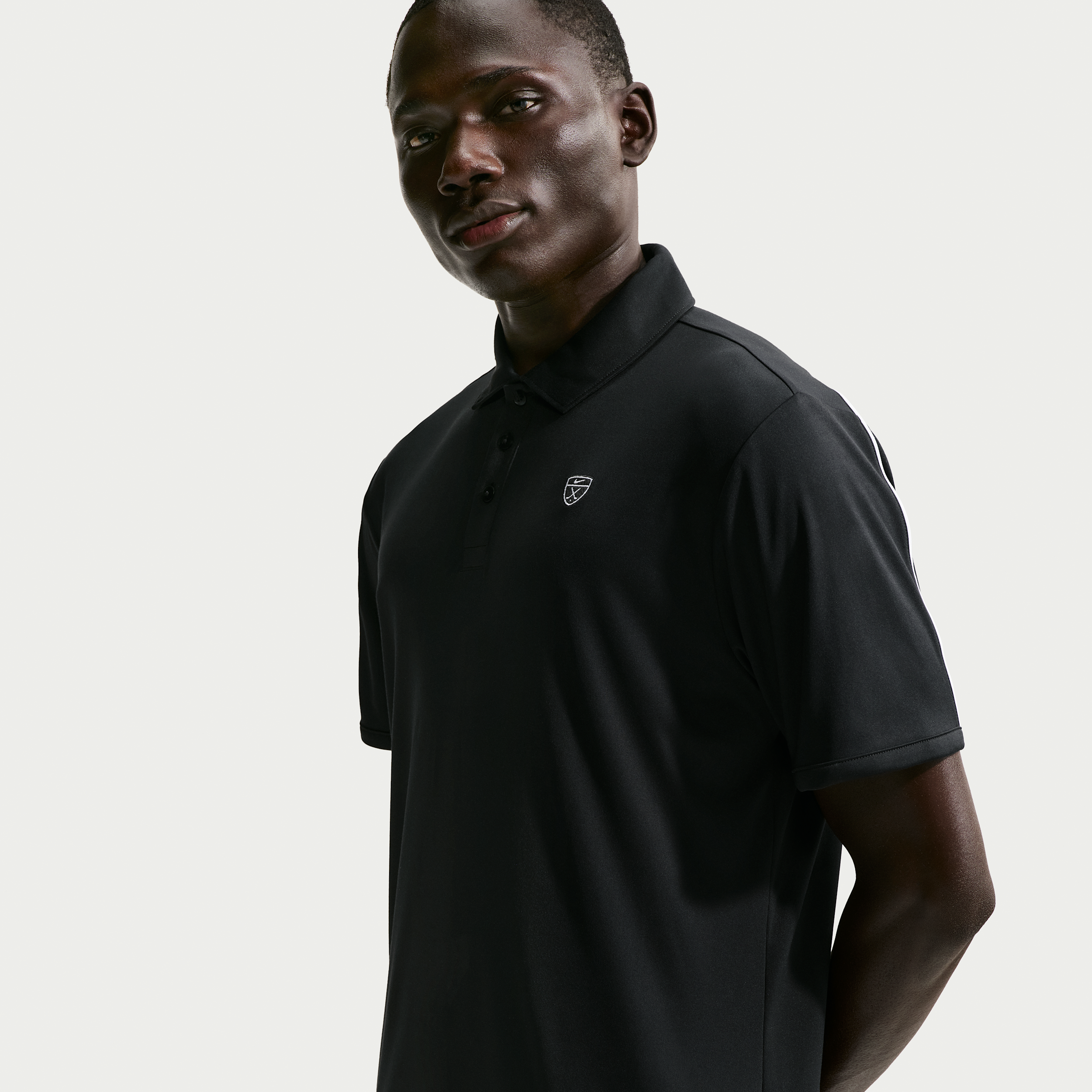 Nike Men's Par Dri-FIT Golf Polo in Black | IB0233-010