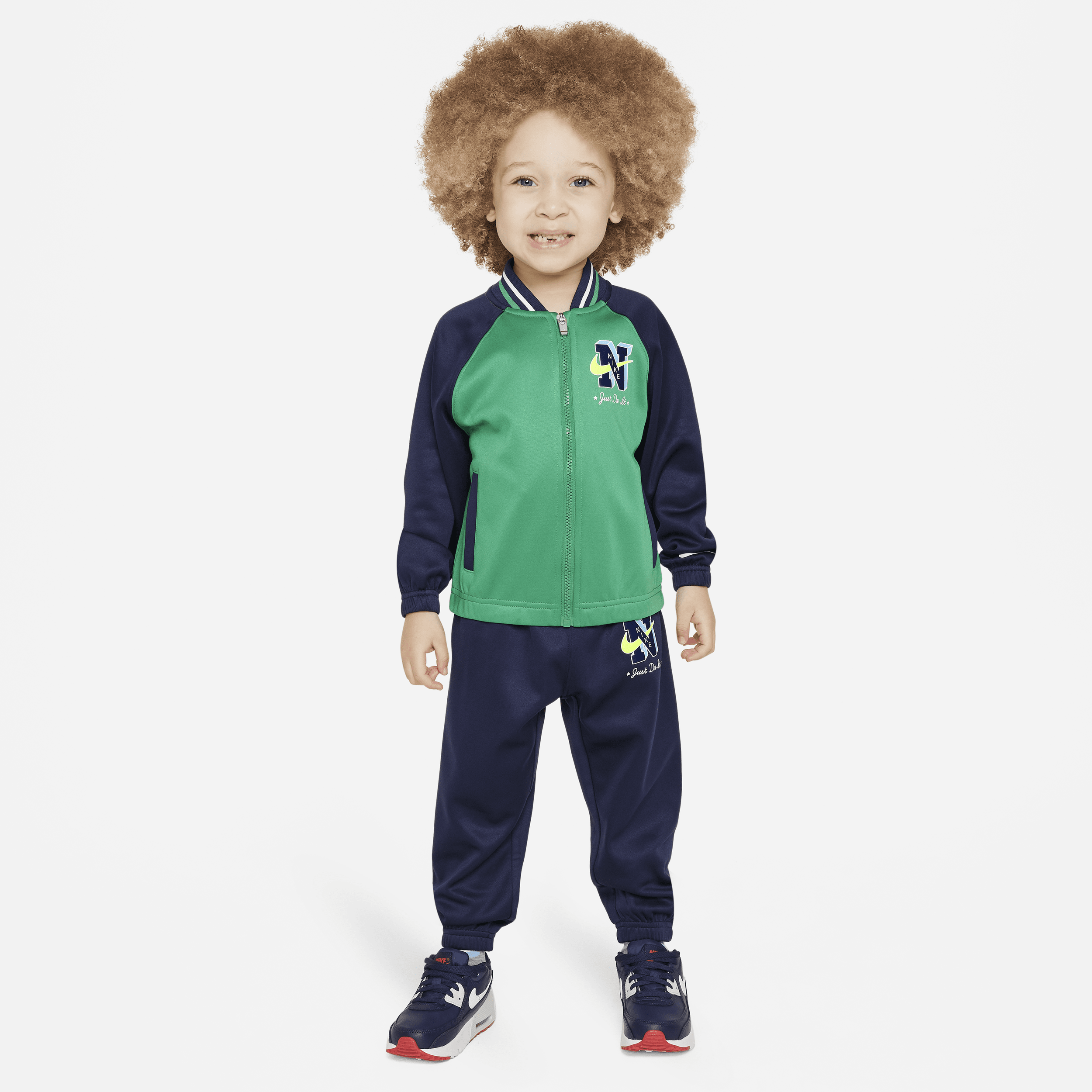 Nike Babies' Sportswear Next Gen Toddler Dri-fit Tricot Set In Blue