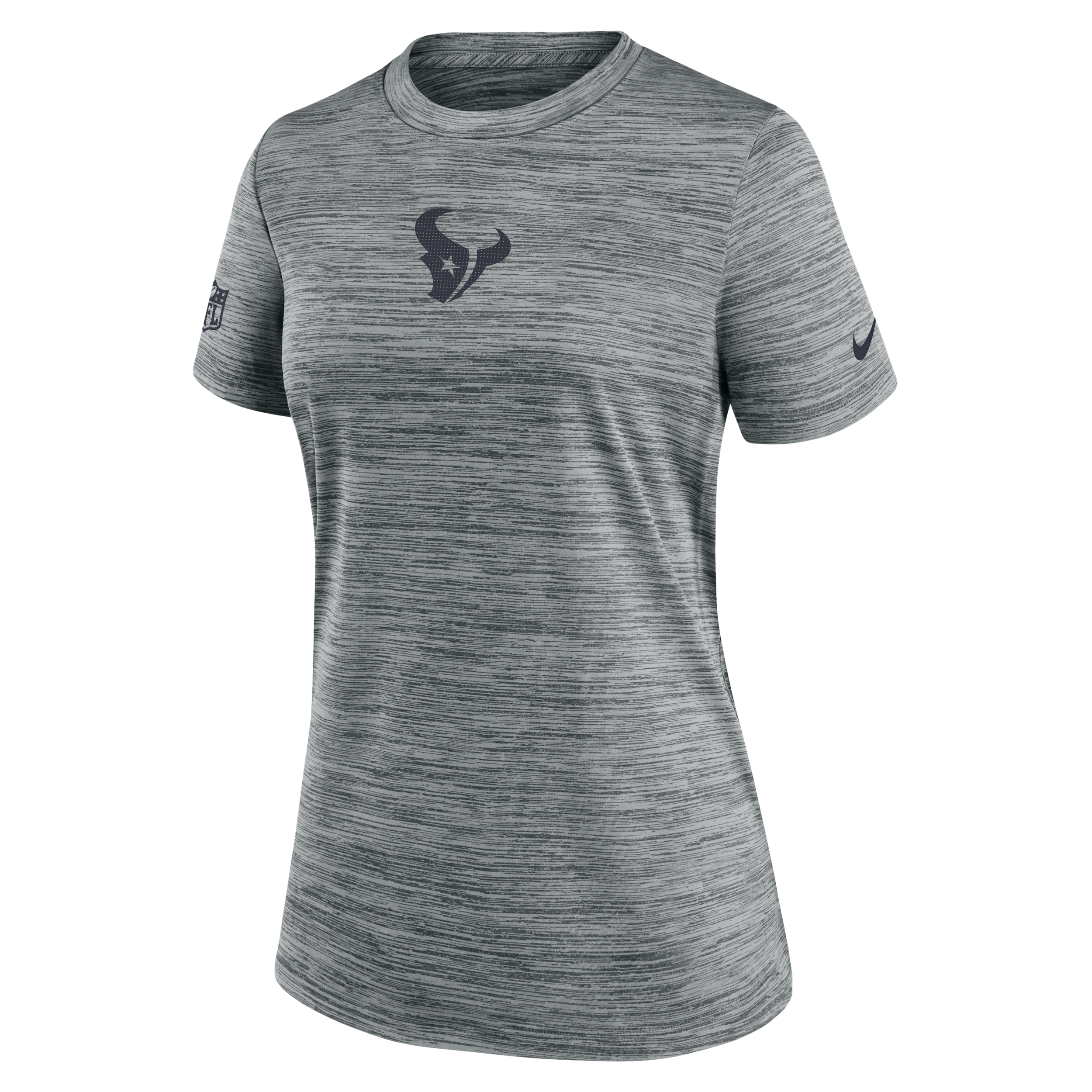 Nike Houston Texans Sideline Team Issue Velocity Women's Dri-fit Nfl T-shirt