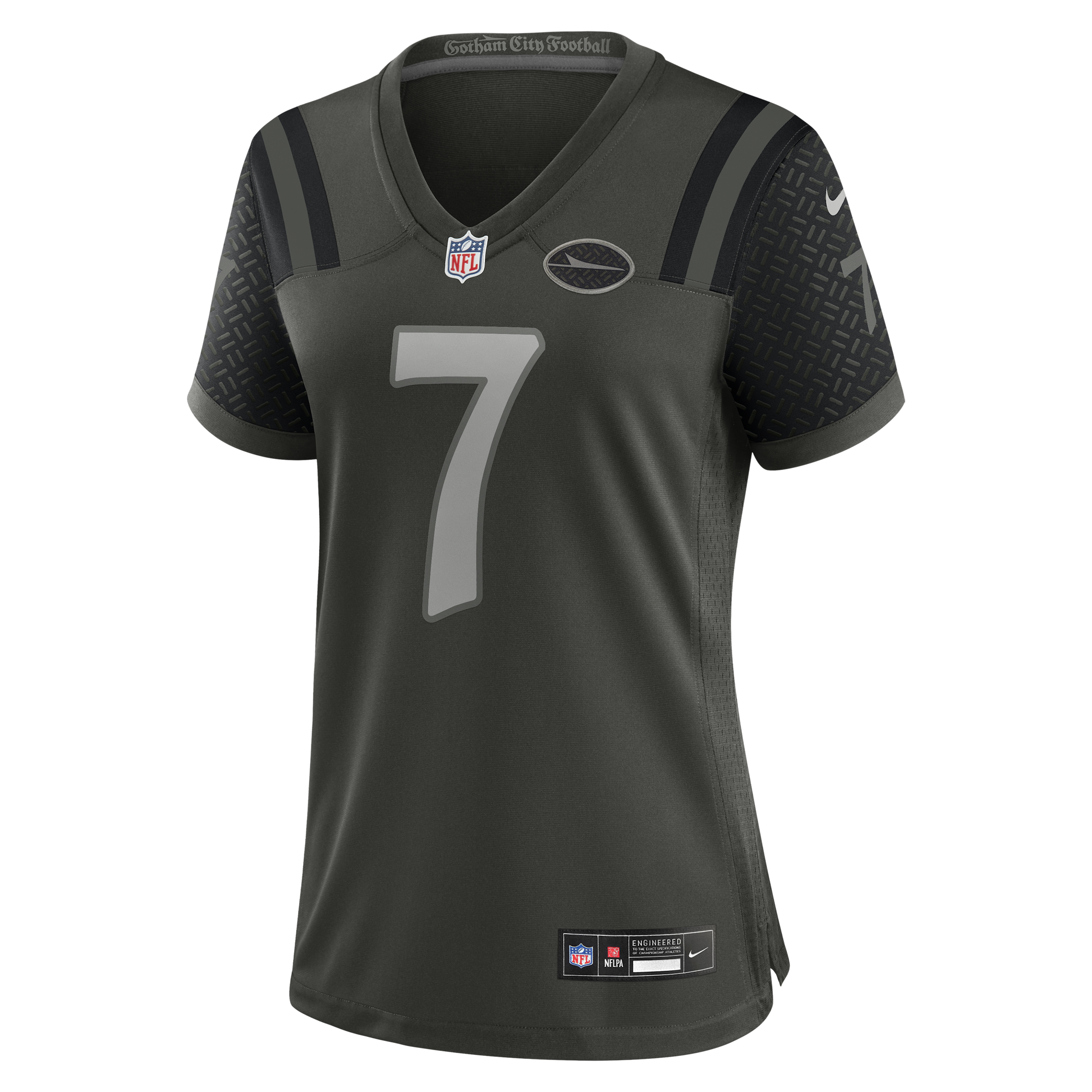 Nike Justin Fields New York Jets Rivalries Collection Womenâs  Women's Nfl Game Jersey In Green