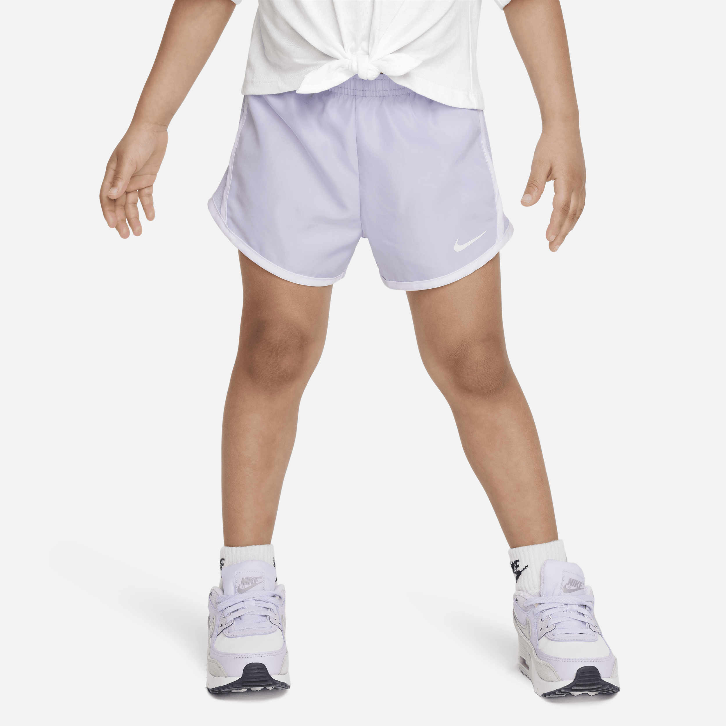 Nike Babies' Dri-fit Tempo Toddler Shorts In Purple