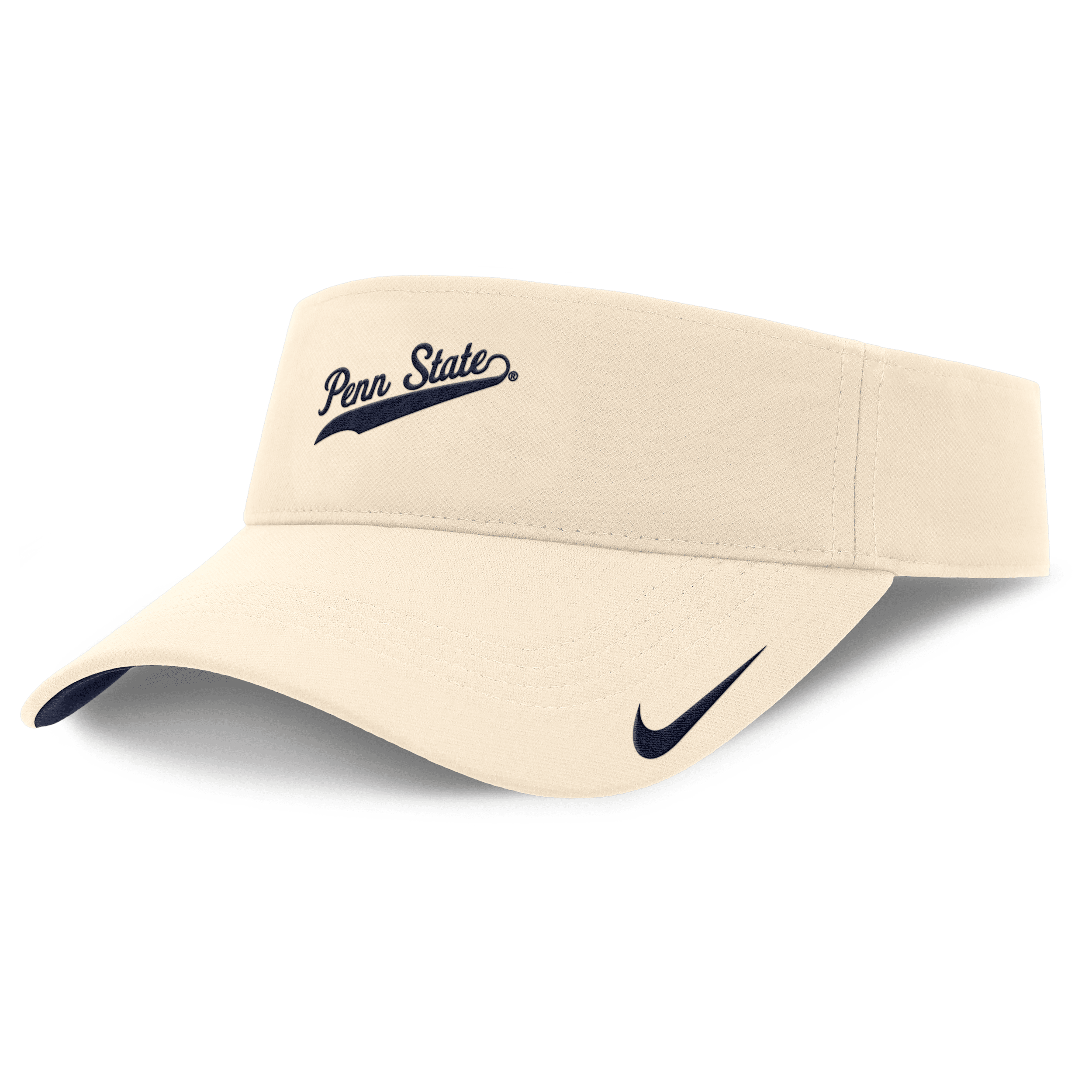 Nike Natural Penn State Nittany Lions Primetime Ace Adjustable Visor In Brown