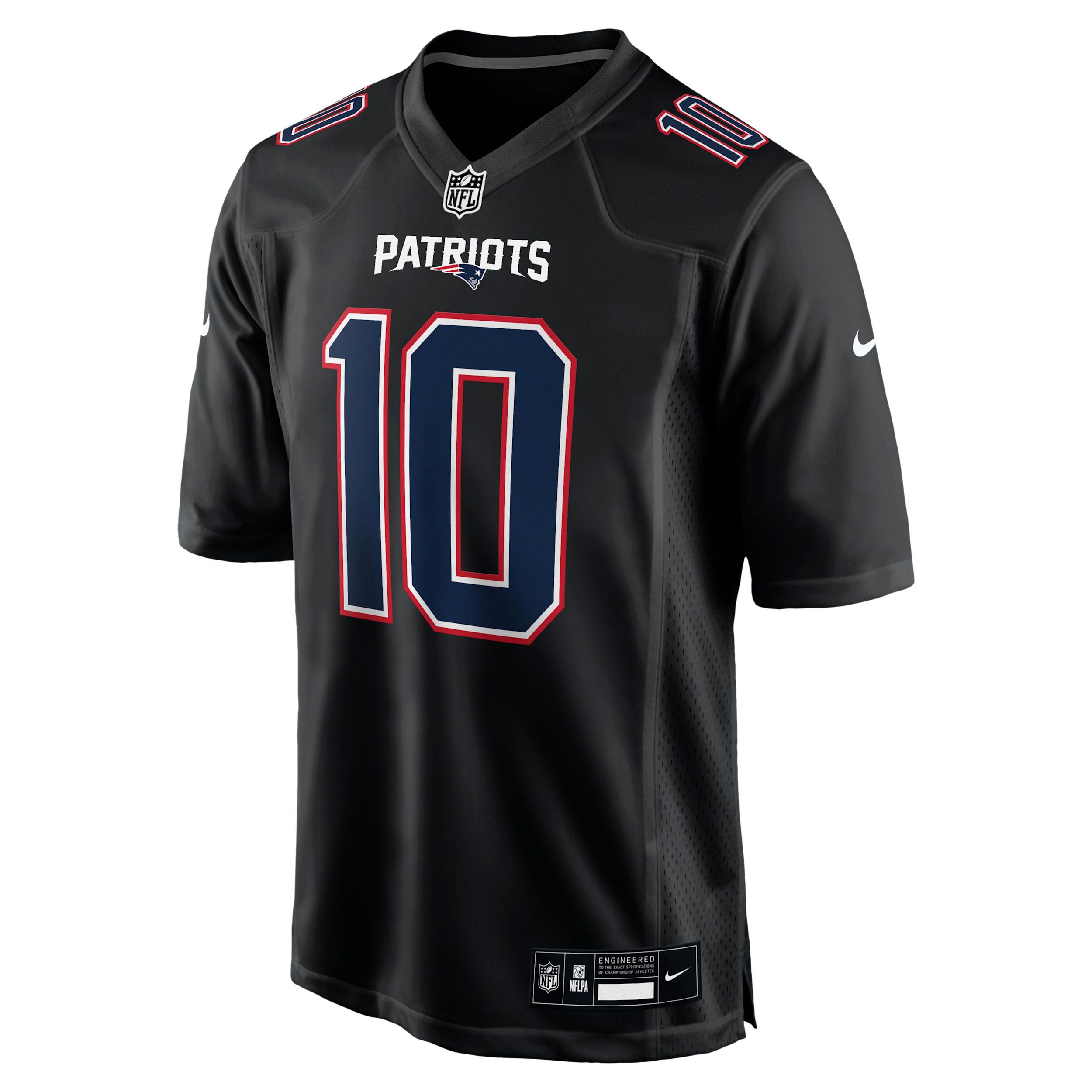 Drake Maye New England Patriots Nike Men's NFL Game Jersey in Black | 22NM00A8KF-HWF