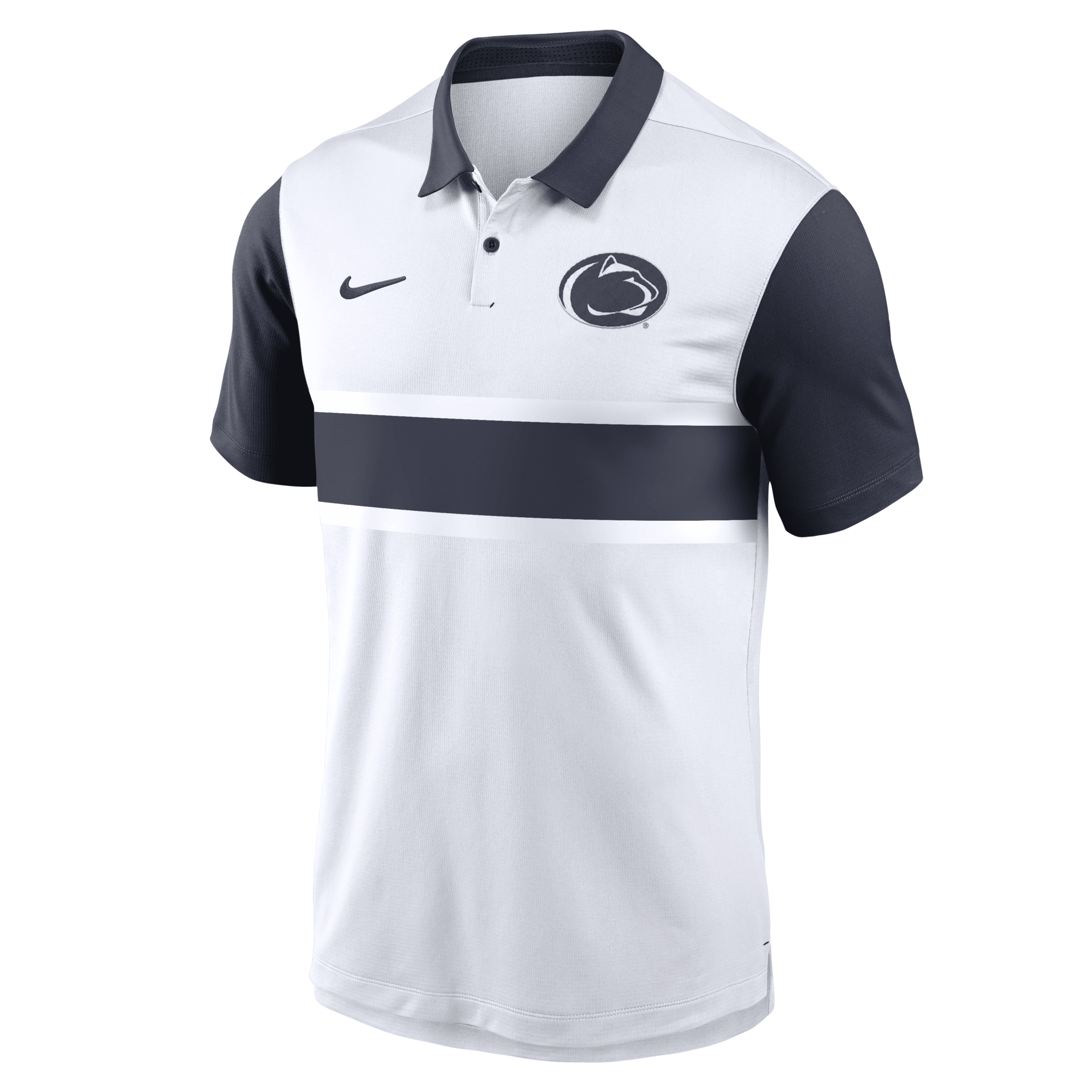 Nike Penn State Nittany Lions Primetime Campus Vapor  Men's Dri-fit College Polo In White