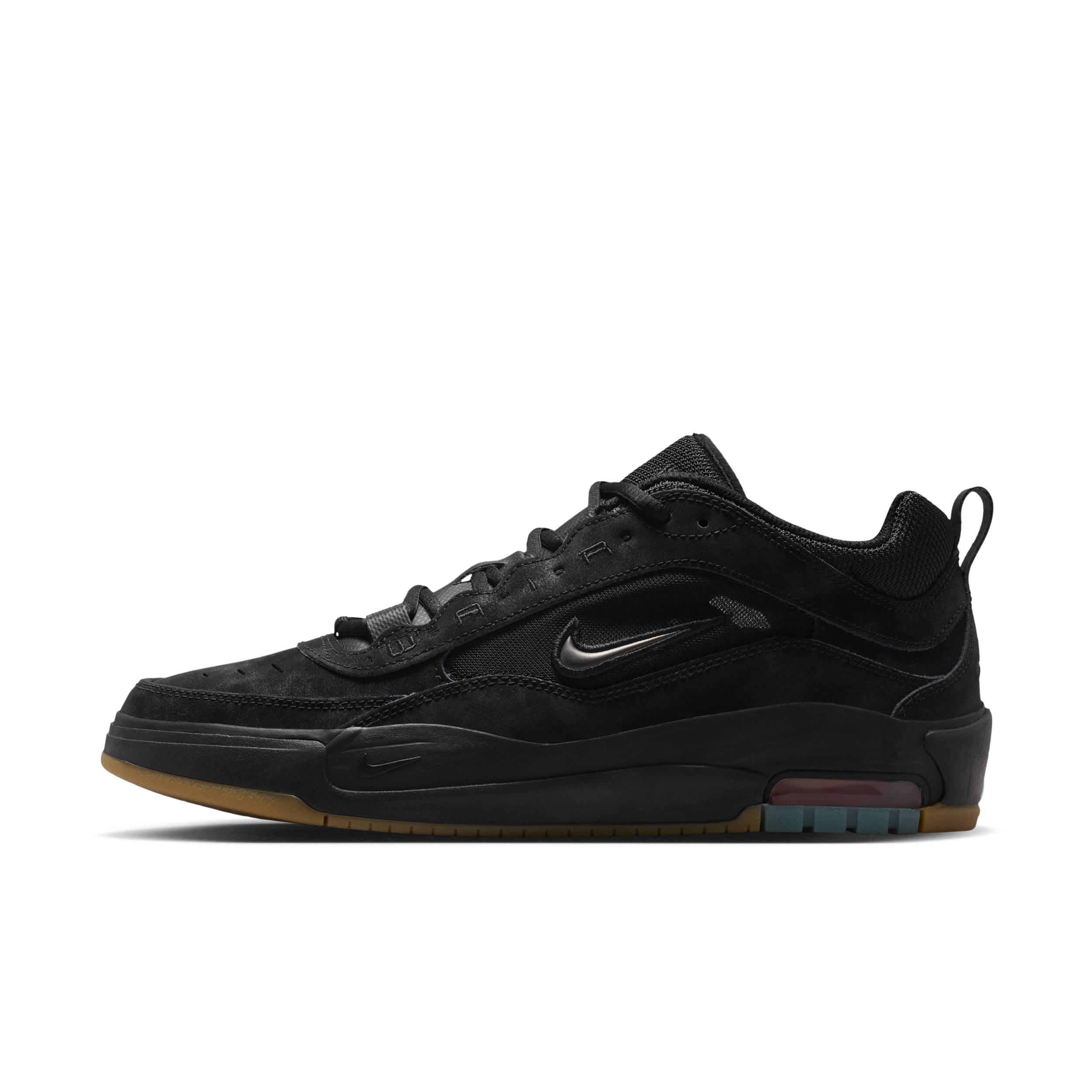 Nike Men's Air Max Ishod Skate Shoes in Black | IR1887-001