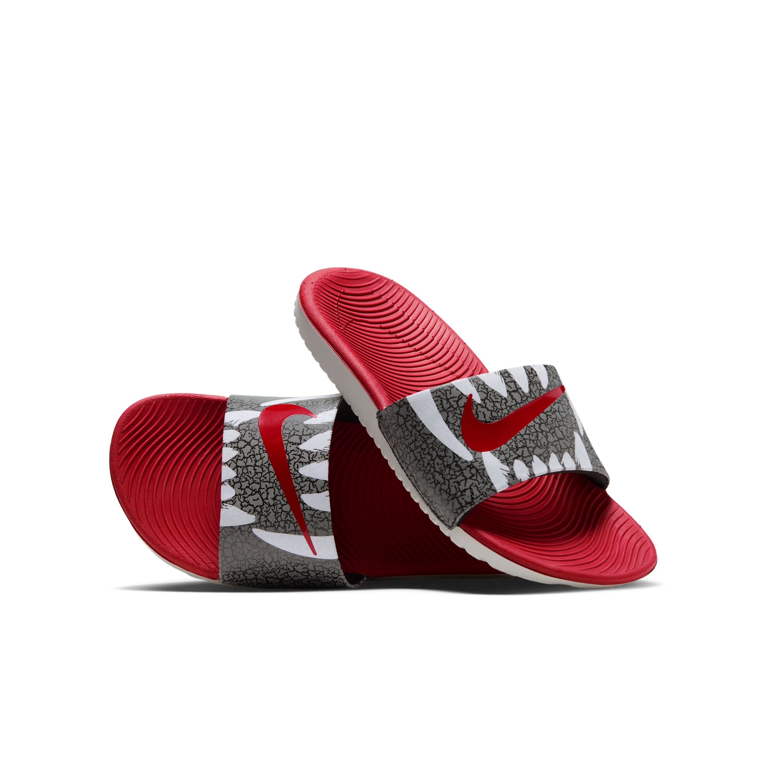 Nike Kawa SE "Werewolf" Big Kids' Slides in Black | IQ2325-024