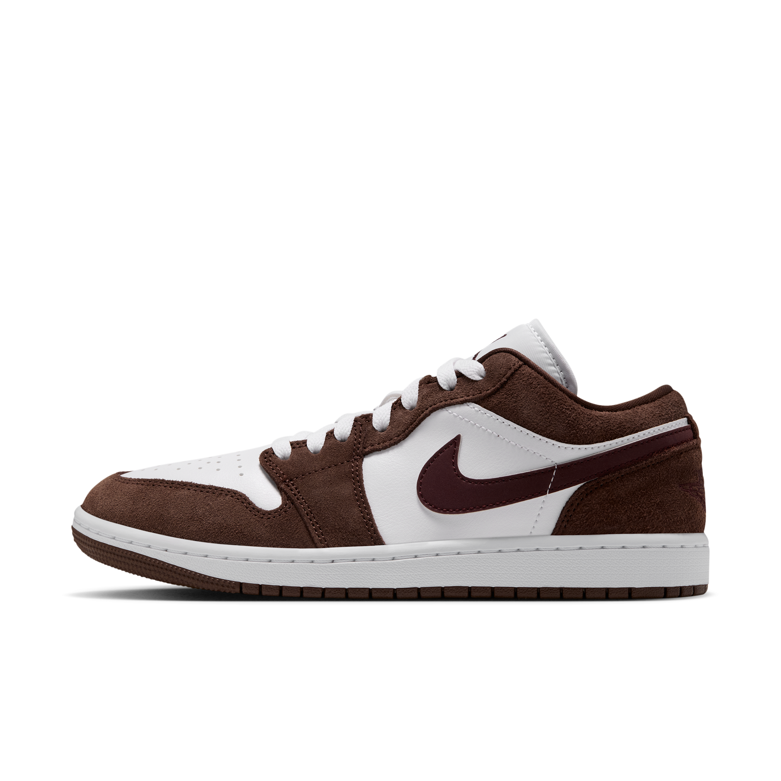 Women's Air Jordan 1 Low Shoes in Brown | DC0774-206