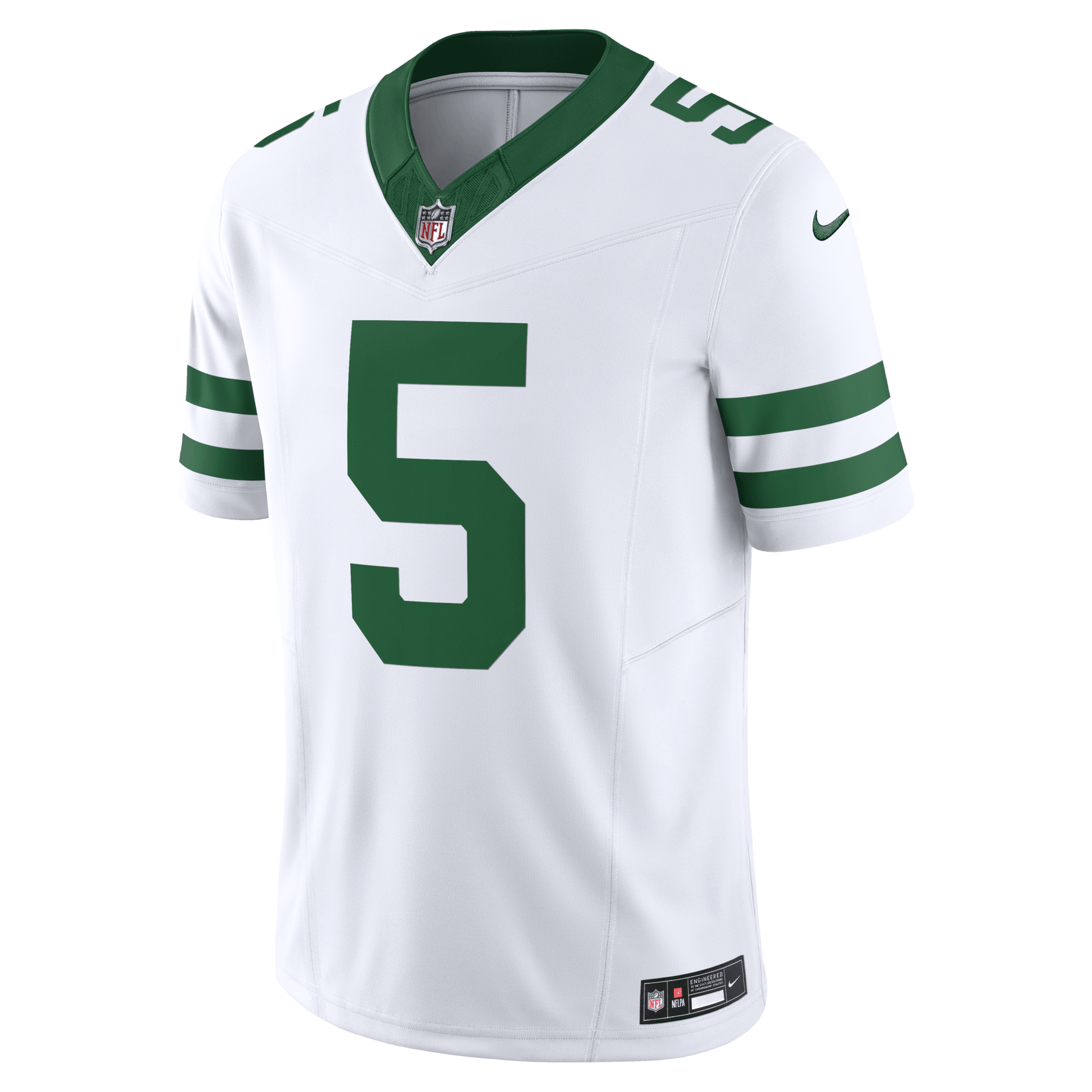 Garrett Wilson New York Jets Nike Men's Dri-FIT NFL Limited Football Jersey in White | 31NM0AUO72F-E87