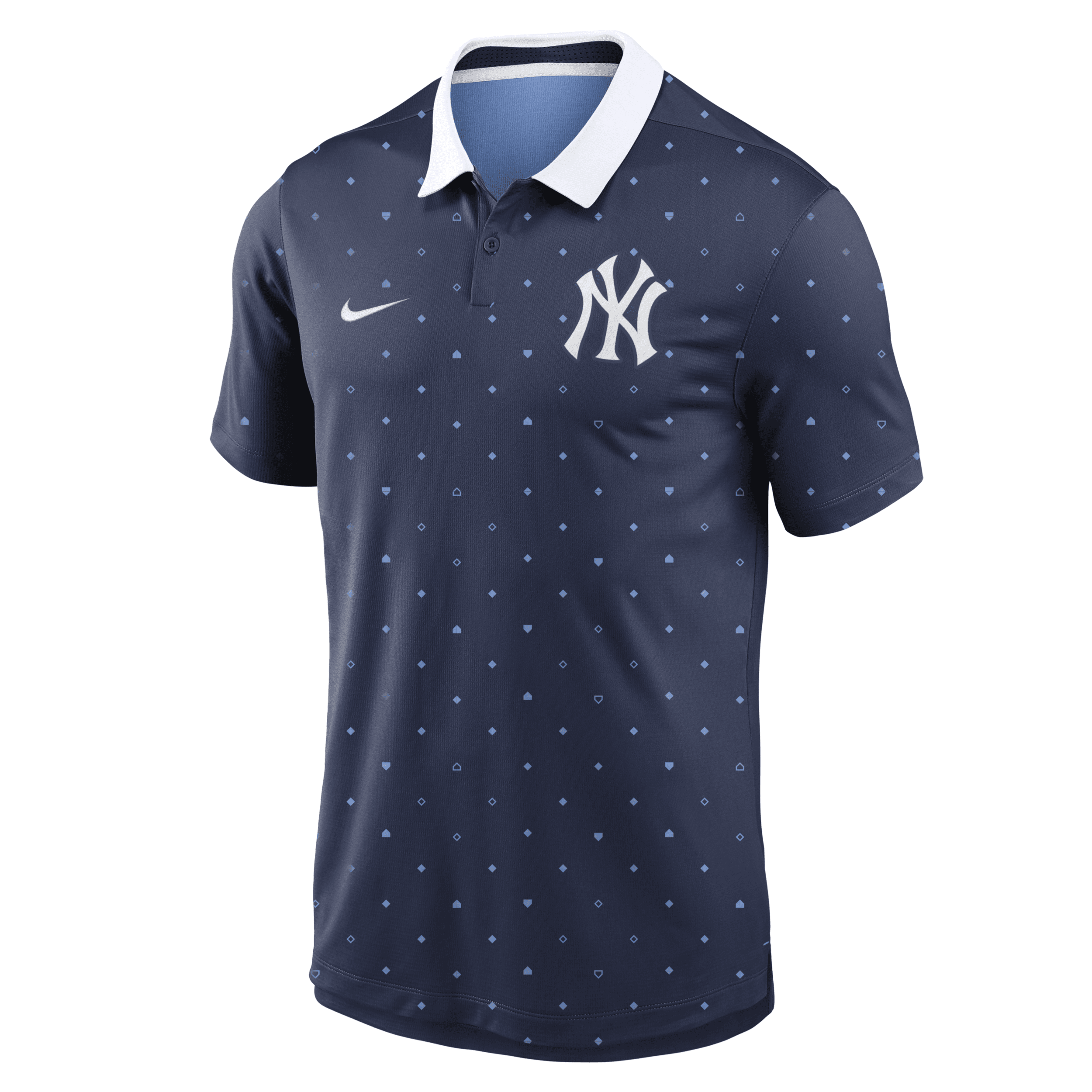 Shop Nike New York Yankees Legacy Icon Vapor  Men's Dri-fit Mlb Polo In Blue