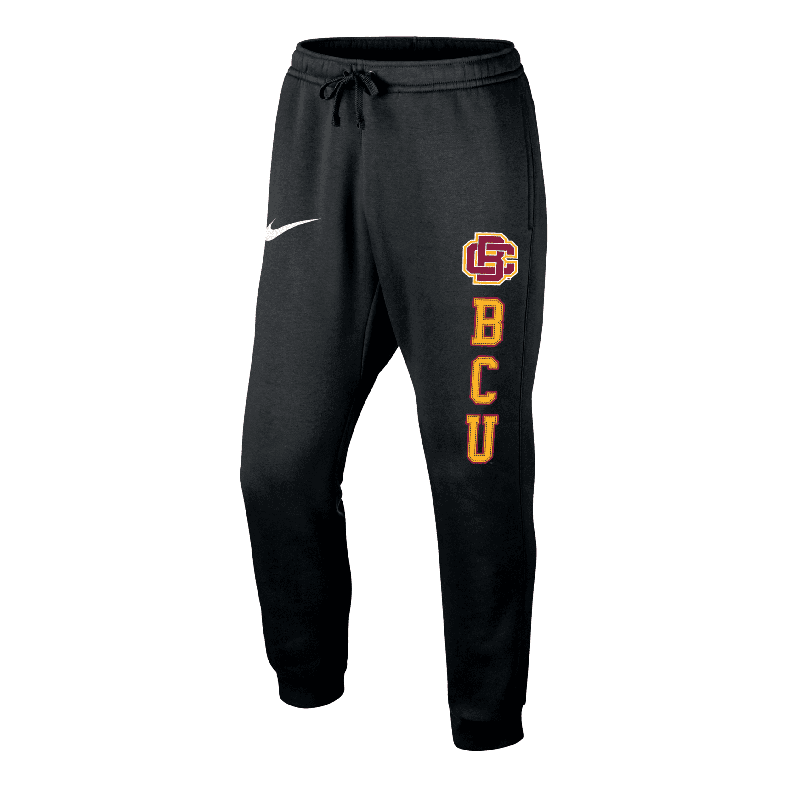 Nike Men's College Club Fleece (bethune-cookman) Jogger Pants In Black