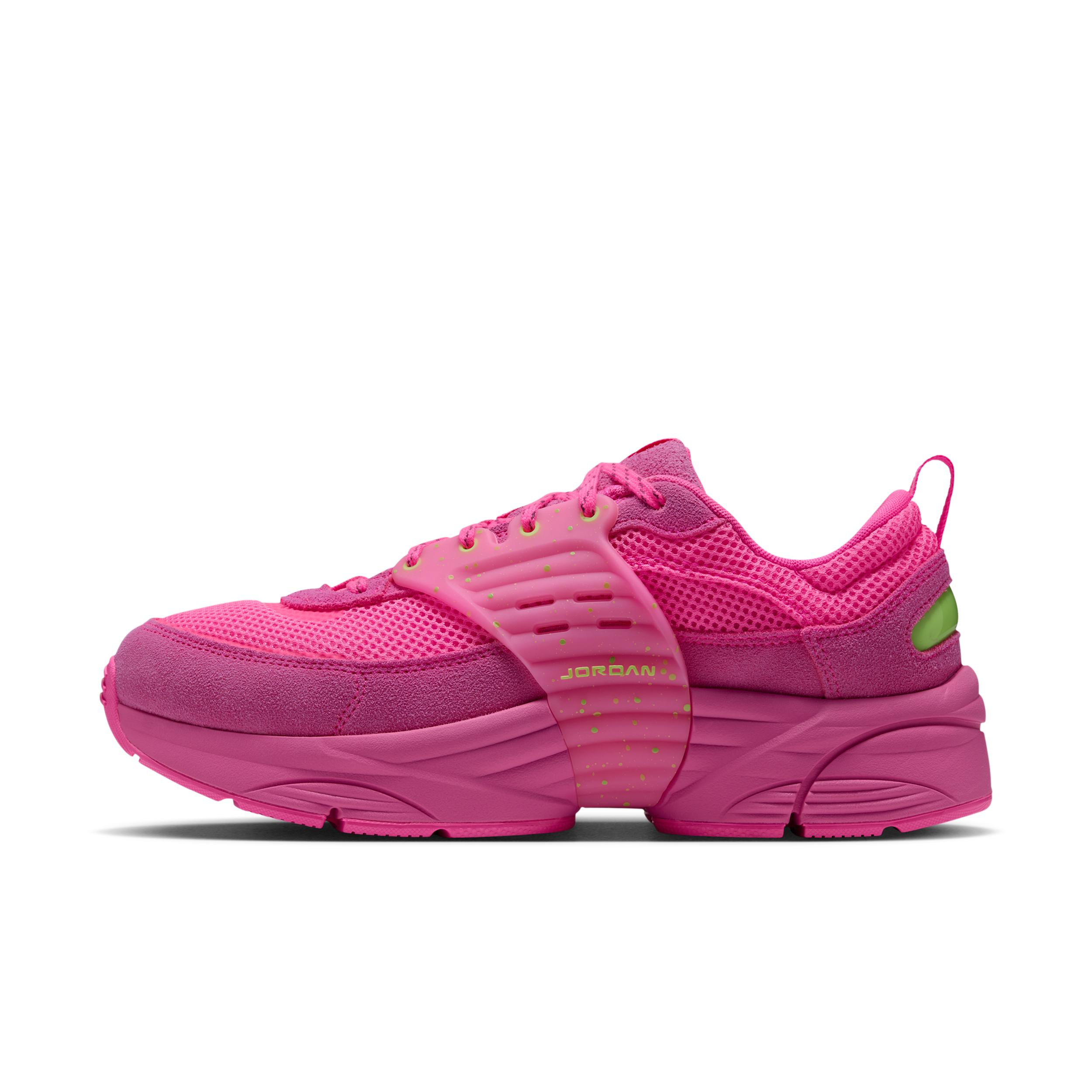 Jordan Trunner O/S Shoes, Men's, M14/W15.5, Pink Blast/Anthracite/Lime Blast/Pink Blast