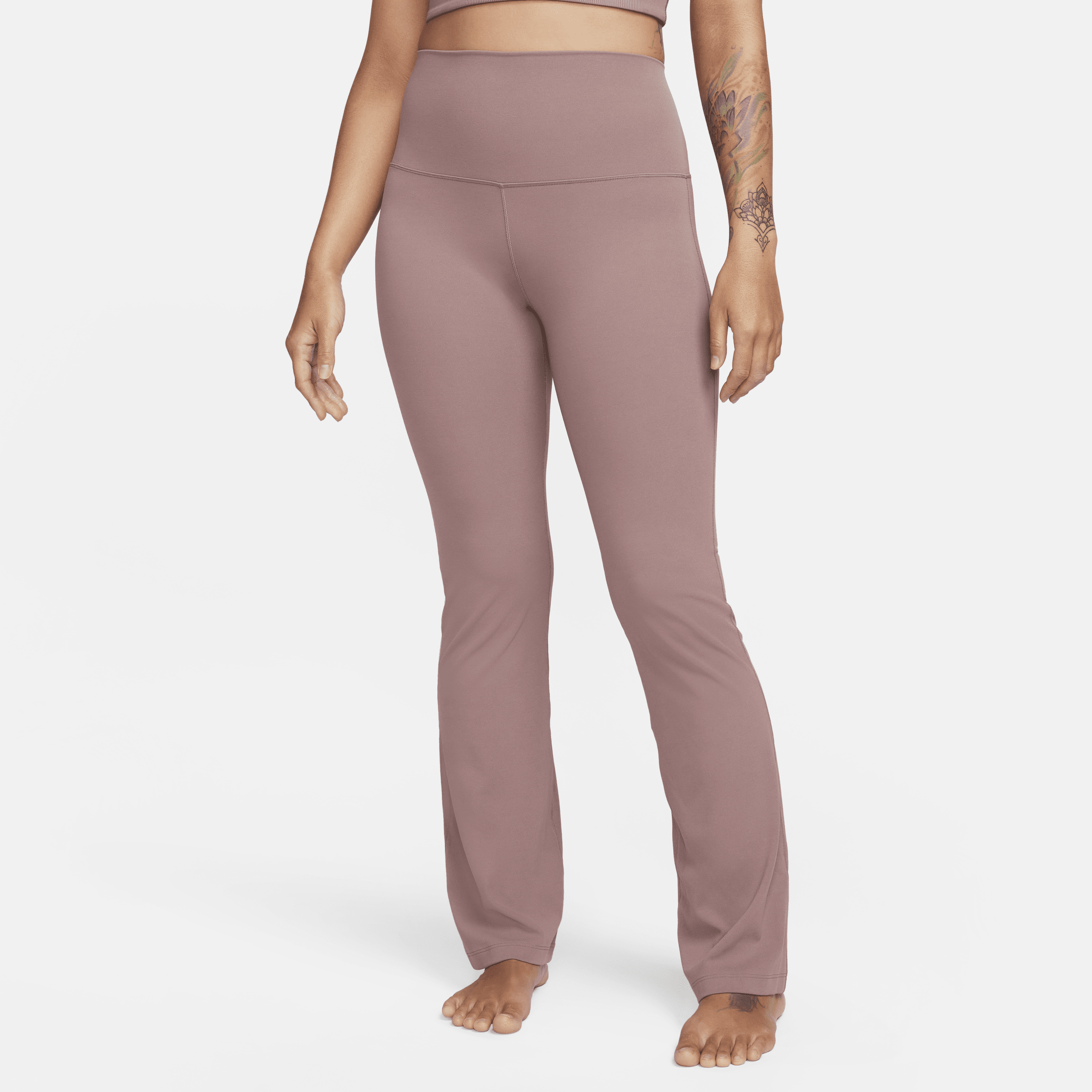 Nike Women's  Yoga Dri-fit Luxe Flared Pants In Purple