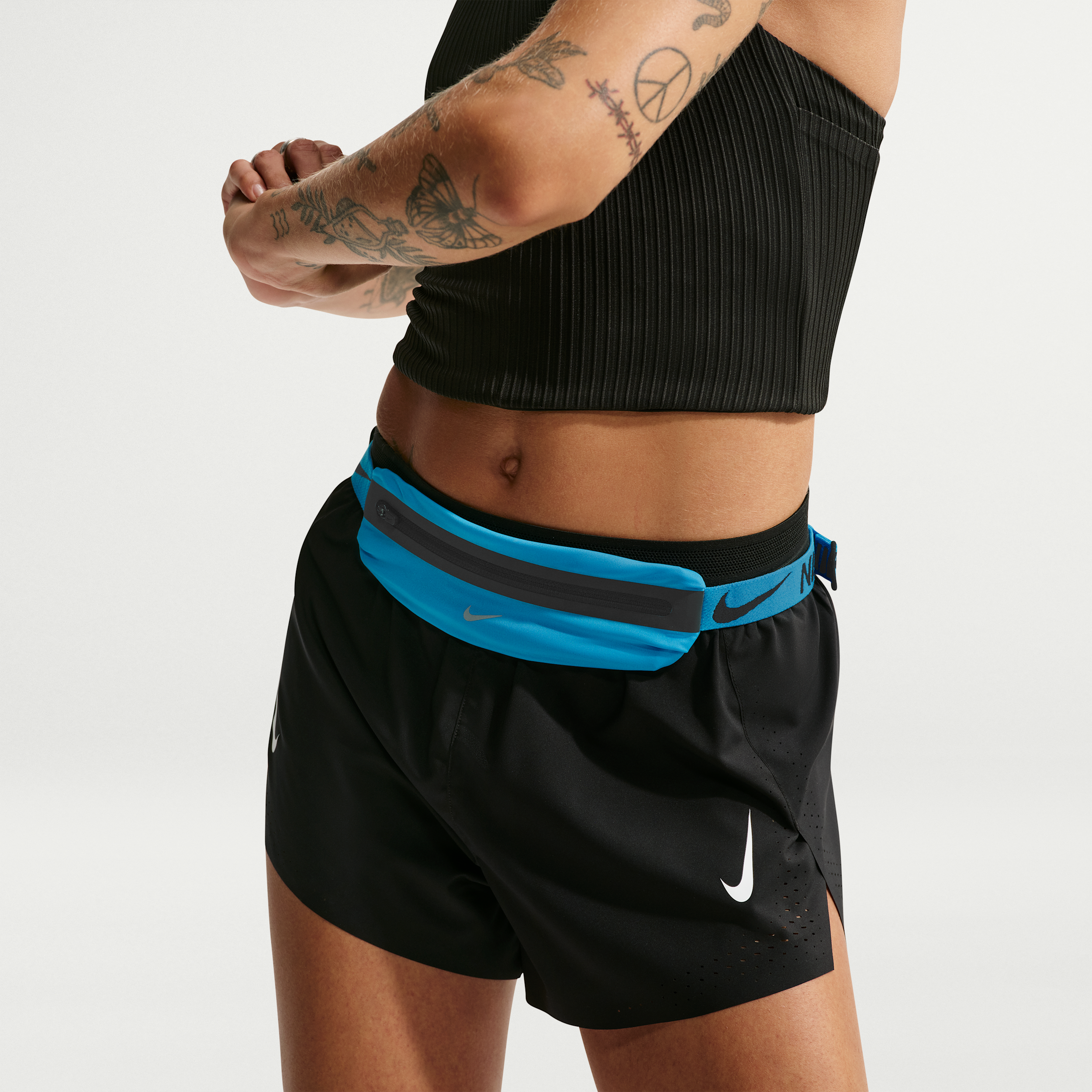 Nike Slim 4.0 Running Waist Pack in Blue | N1012417-467
