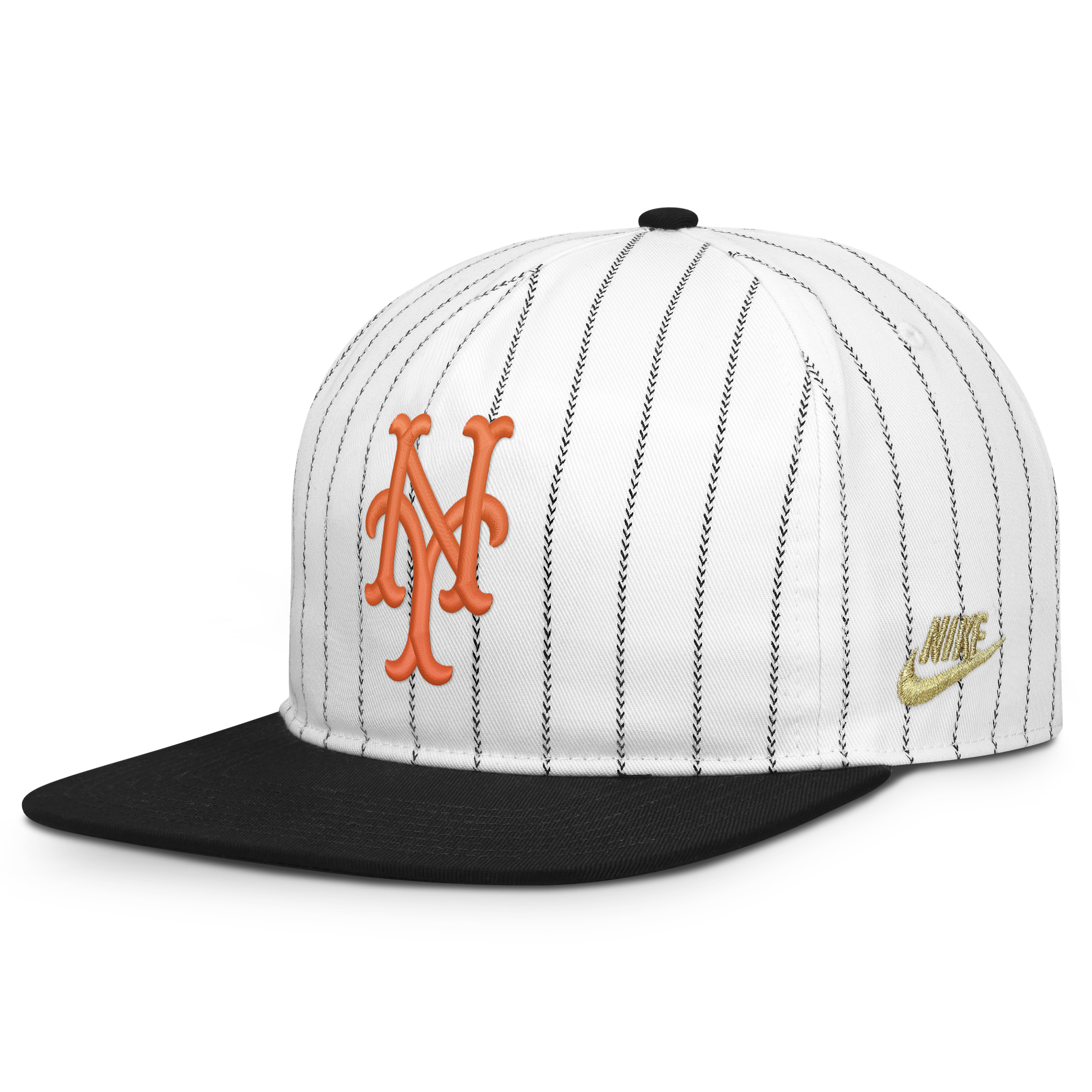 New York Mets Pro Nike Men's MLB Adjustable Hat in White | NB57064NNMT-JFJ
