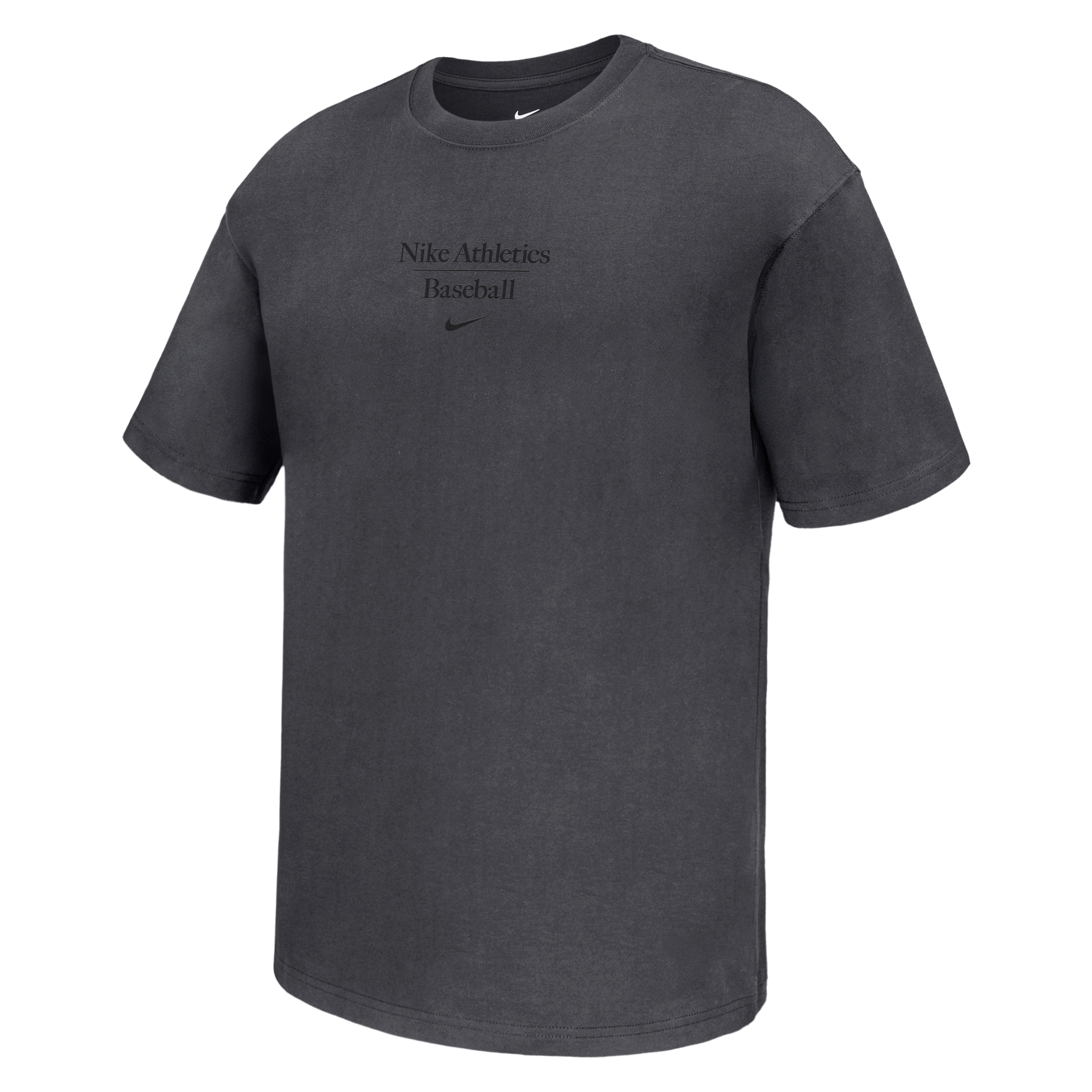 Nike Men's Swoosh Max90 Baseball T-shirt In Gray
