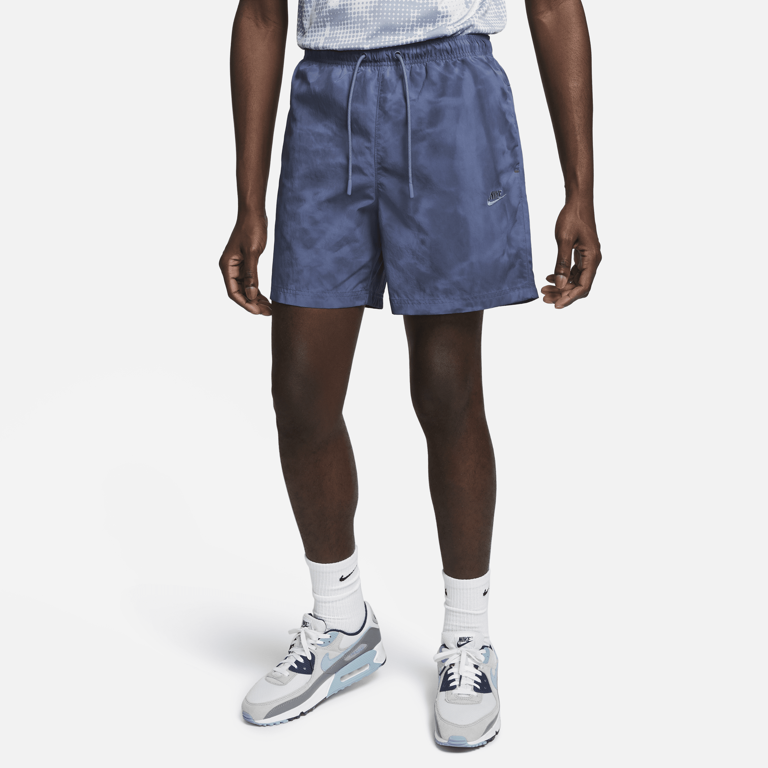 Shop Nike Men's  Sportswear Tech Pack Woven Shorts In Blue