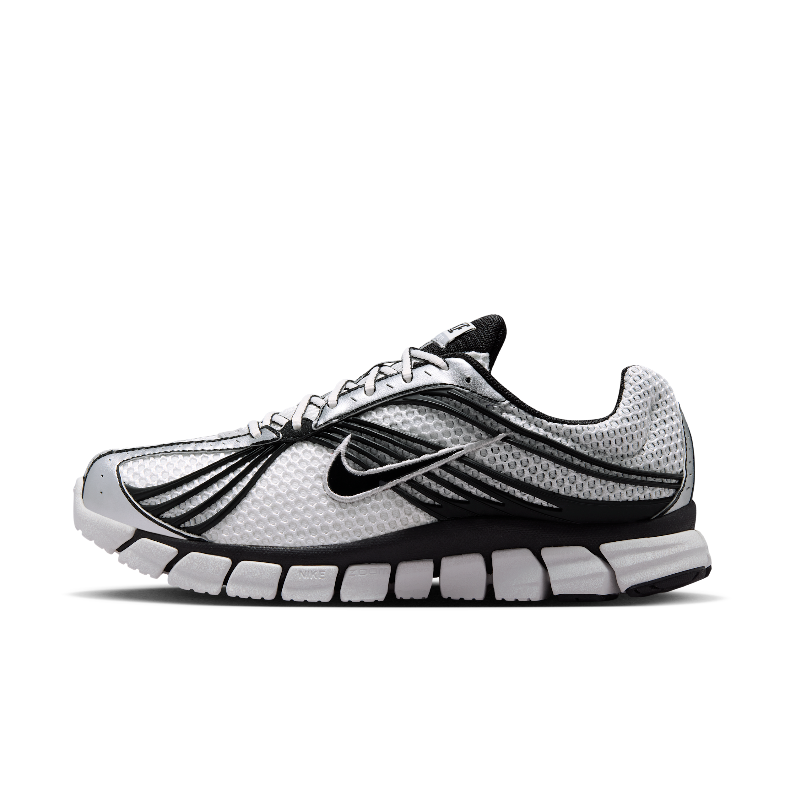 Nike Men's Zoom Skylon 11 Shoes, Size 14, Summit White/Metallic Silv