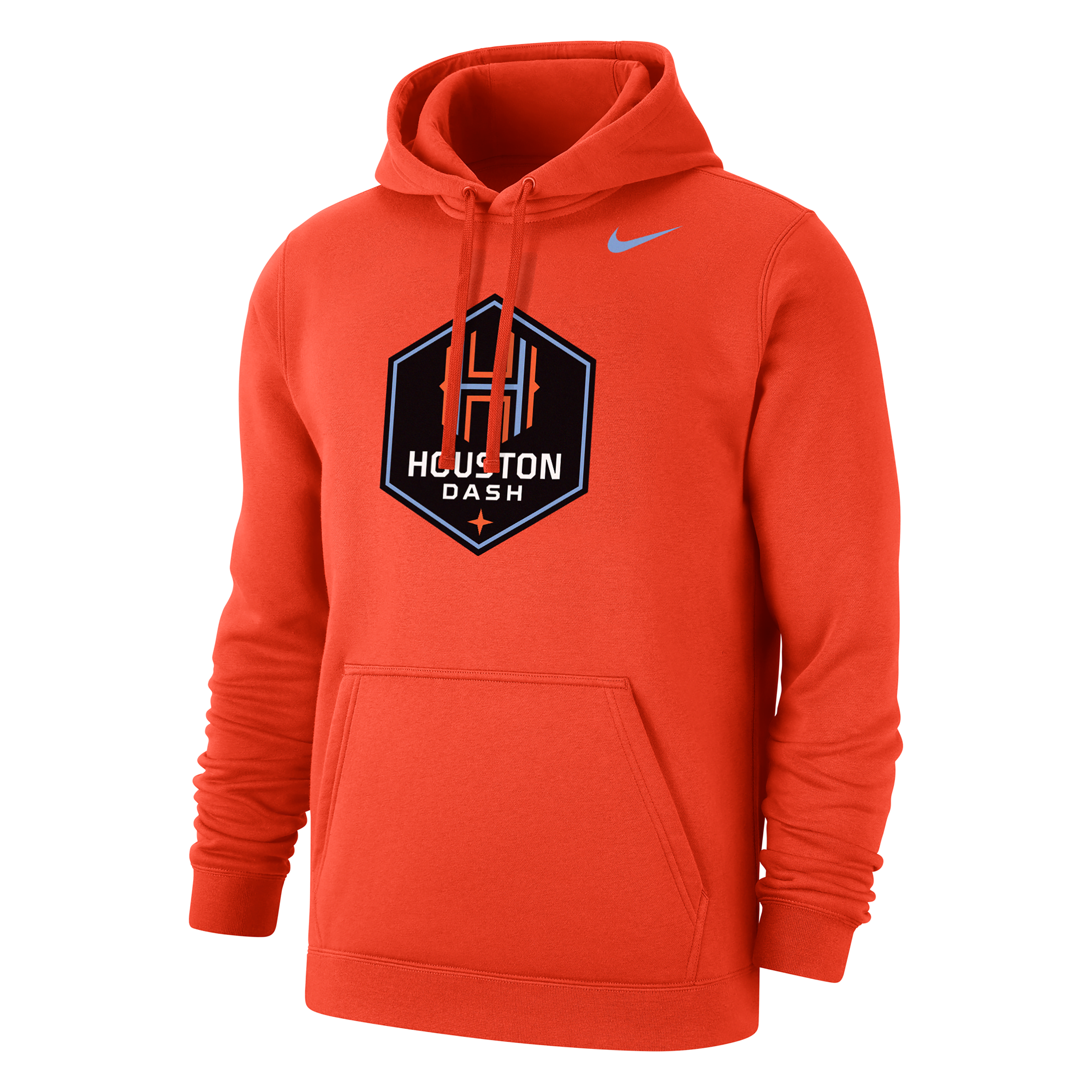 Nike Houston Dash Club Fleece  Men's Soccer Hoodie In Orange