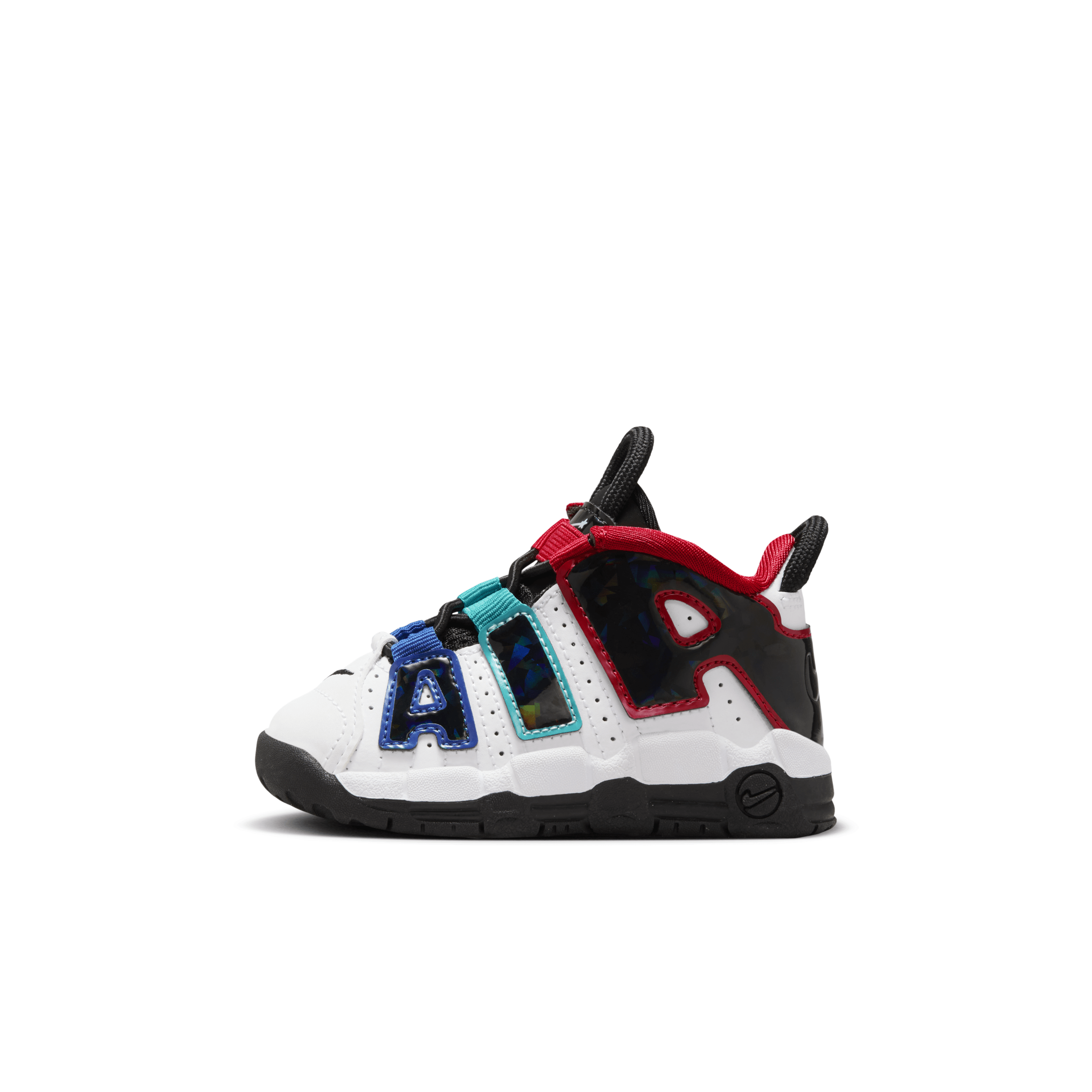 Shop Nike Air More Uptempo Cl Toddler Shoes In White