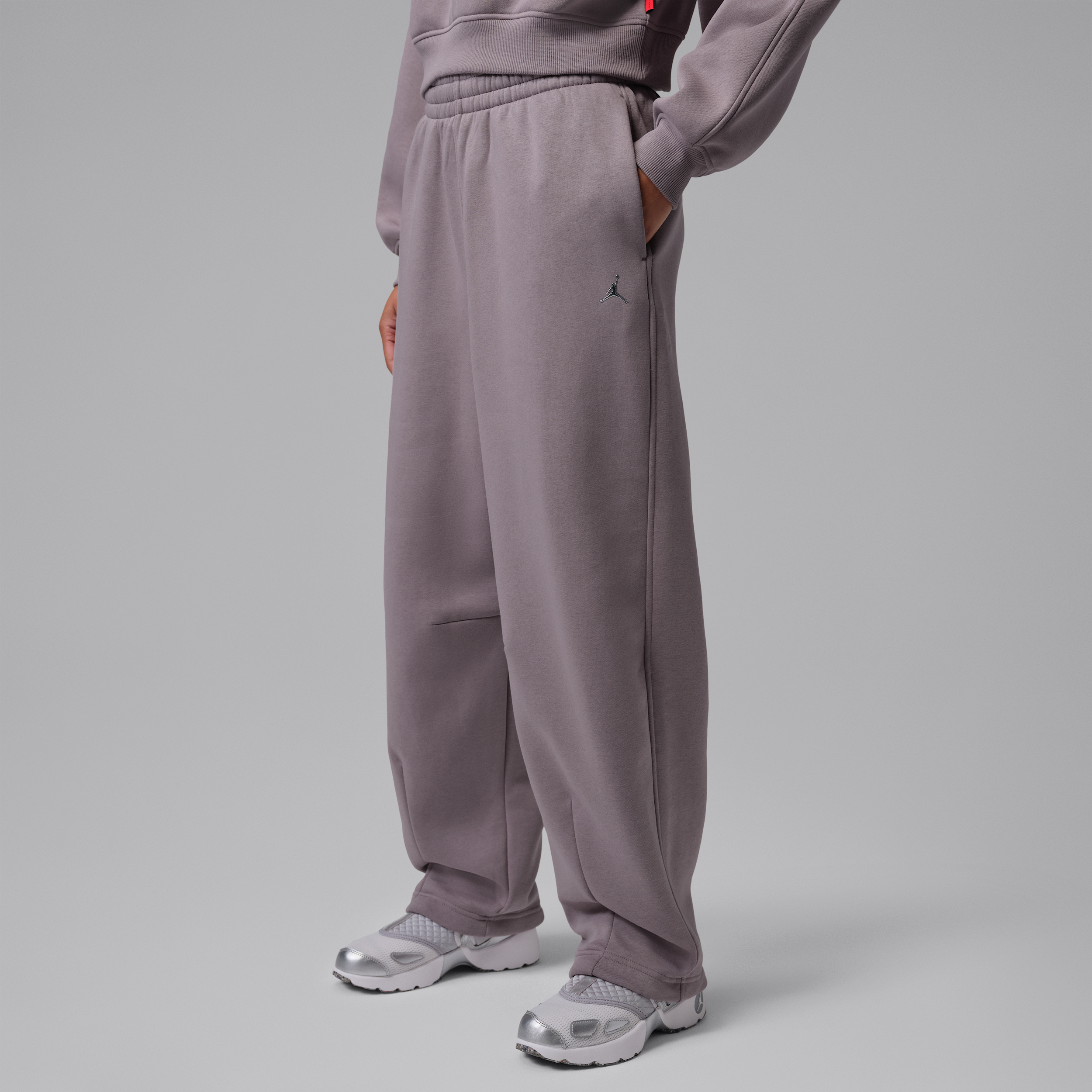 Women's Jordan Brooklyn Wide-Leg Pants in Purple | IM7301-524