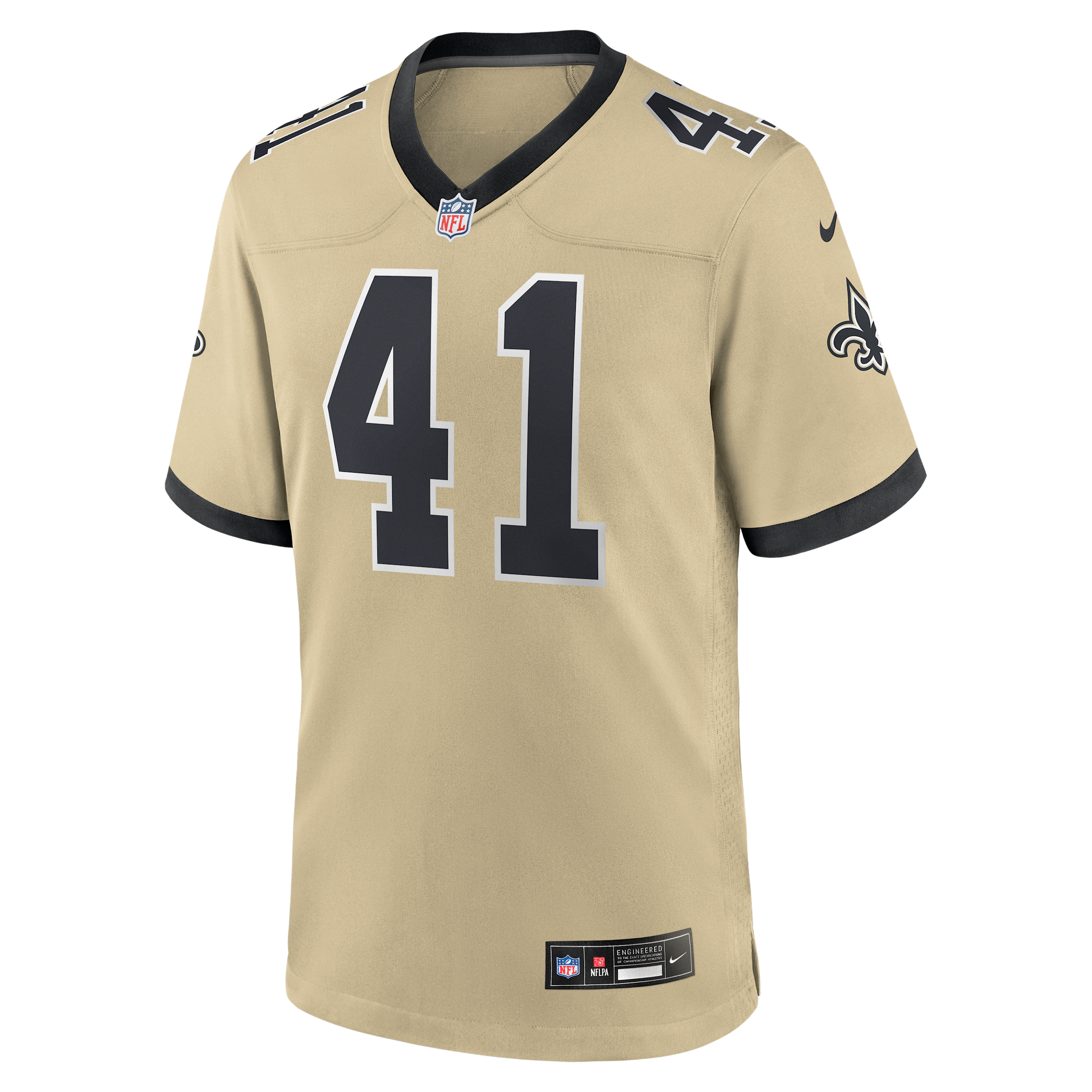 Nike Big Boys and Girls Alvin Kamara Gold New Orleans Saints Gameday Golds Alternate Game Player Jersey - Gold