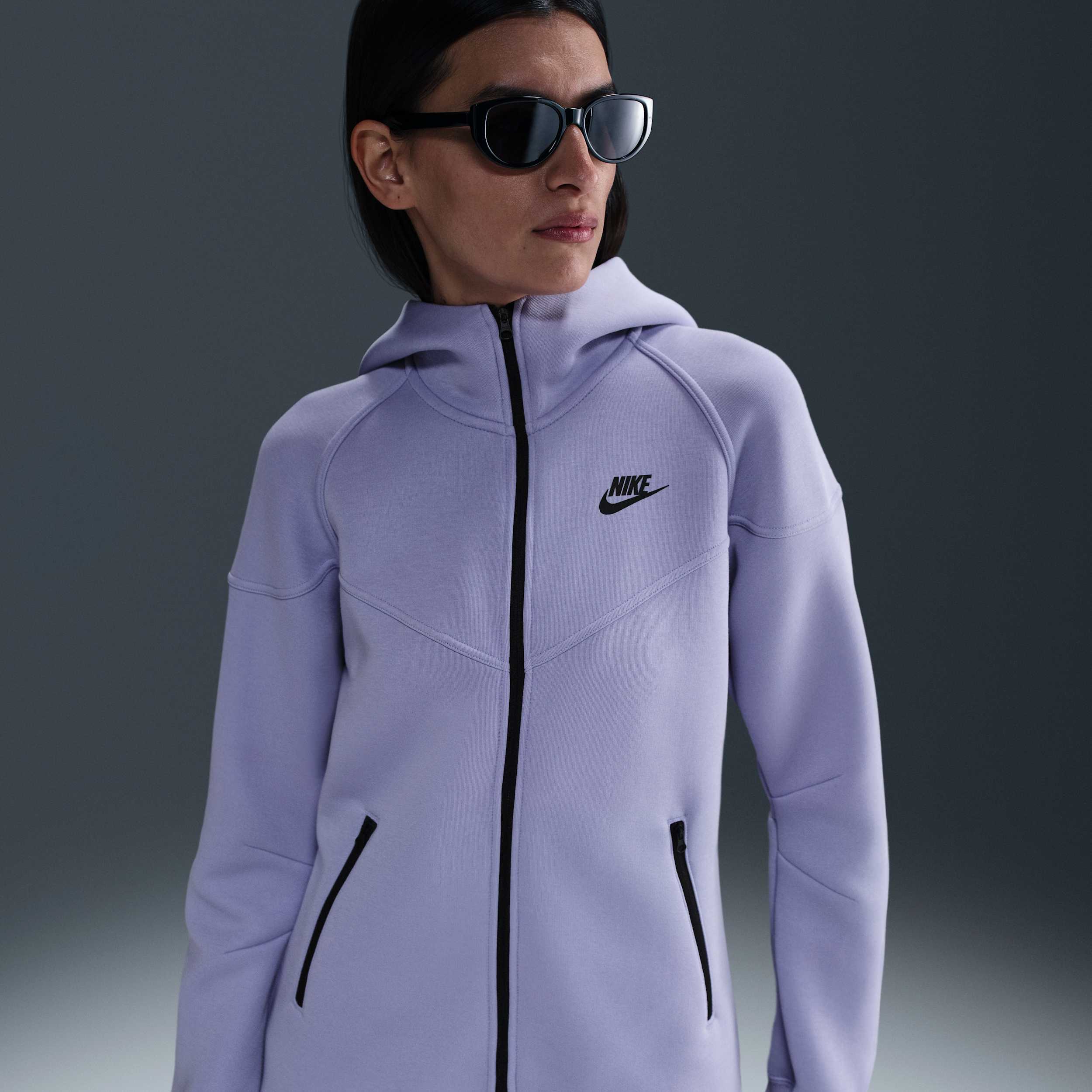 Nike Women's Sportswear Tech Fleece Windrunner Full-zip Hoodie