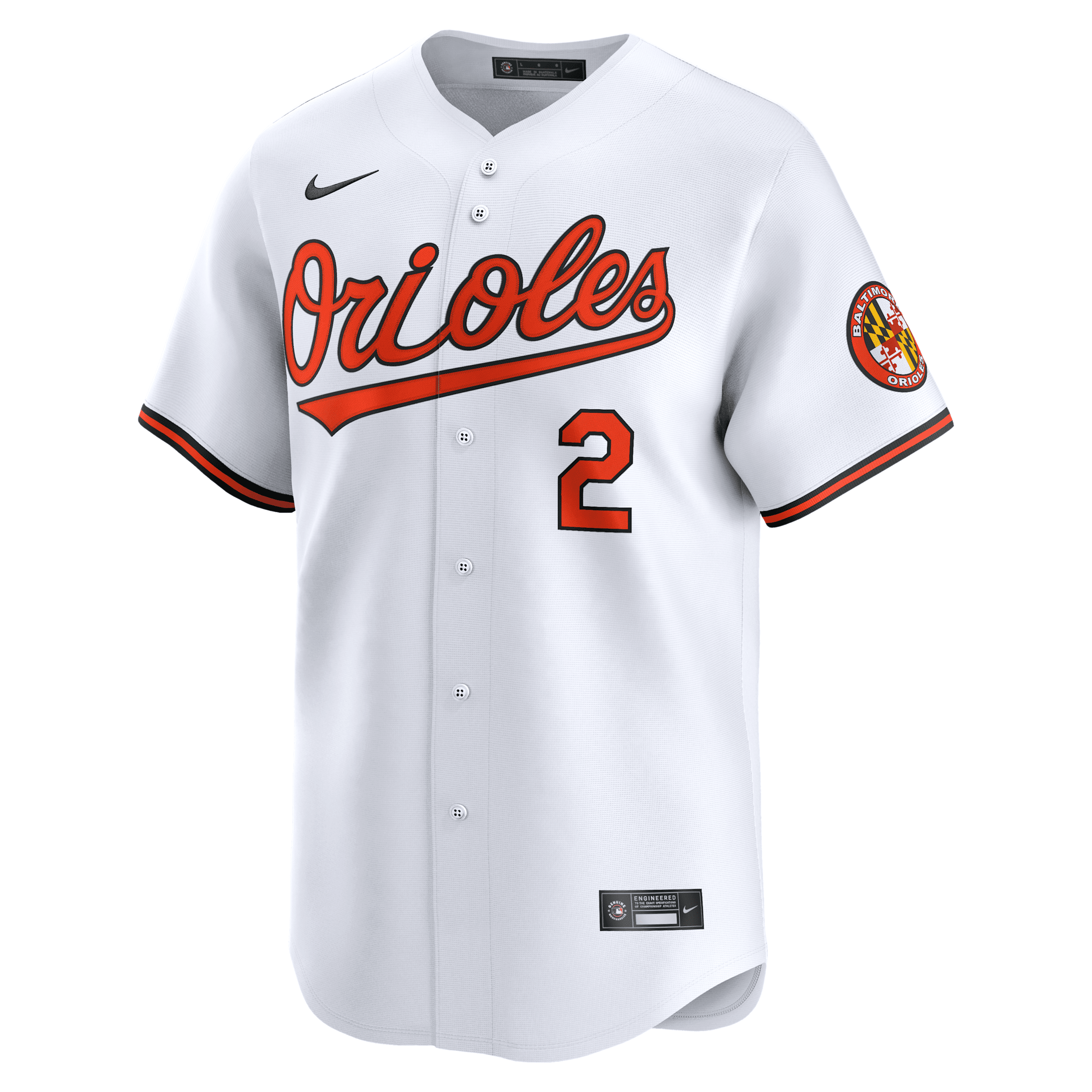 Gunnar Henderson Baltimore Orioles Nike Men's Dri-FIT ADV MLB Limited Jersey in White | T7LMOLHOOL9-00A