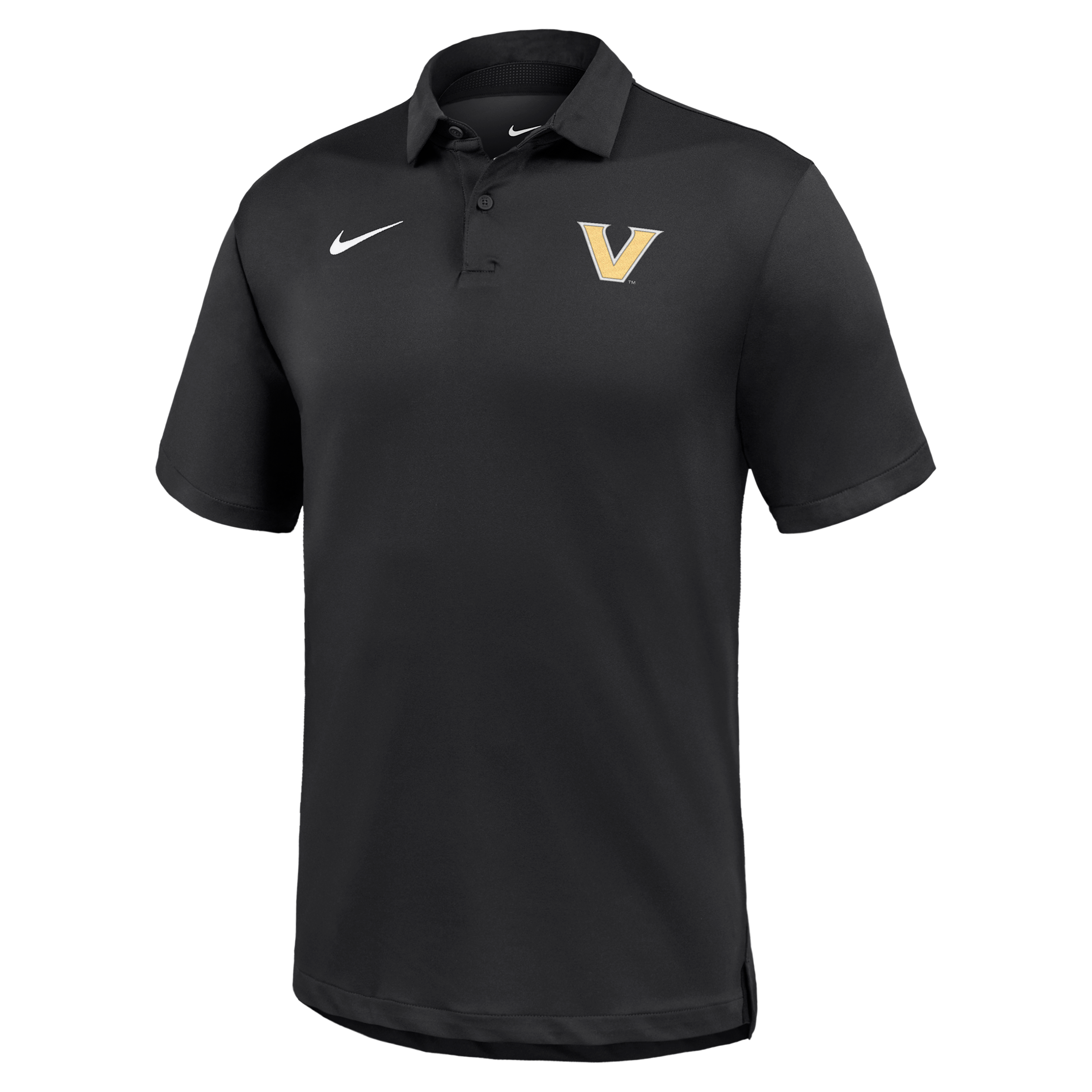 Vanderbilt Tour Nike Men's Dri-FIT College Polo in Black | IV9773-010