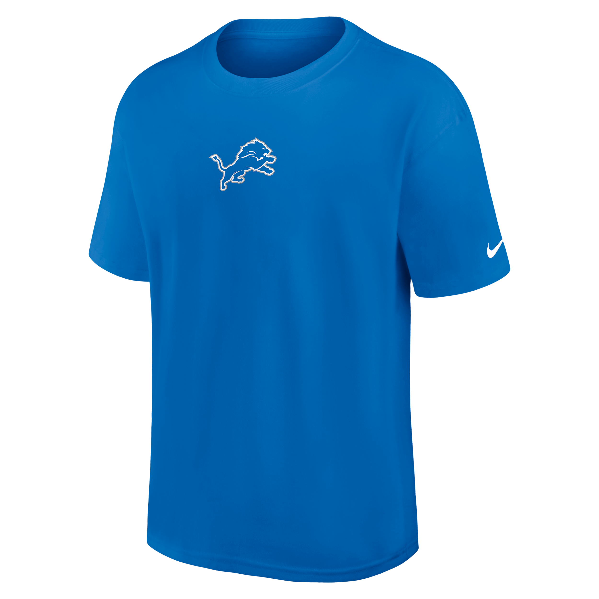 Nike Blue Detroit Lions Dominate The Game Essential Max90 T-shirt In Blue