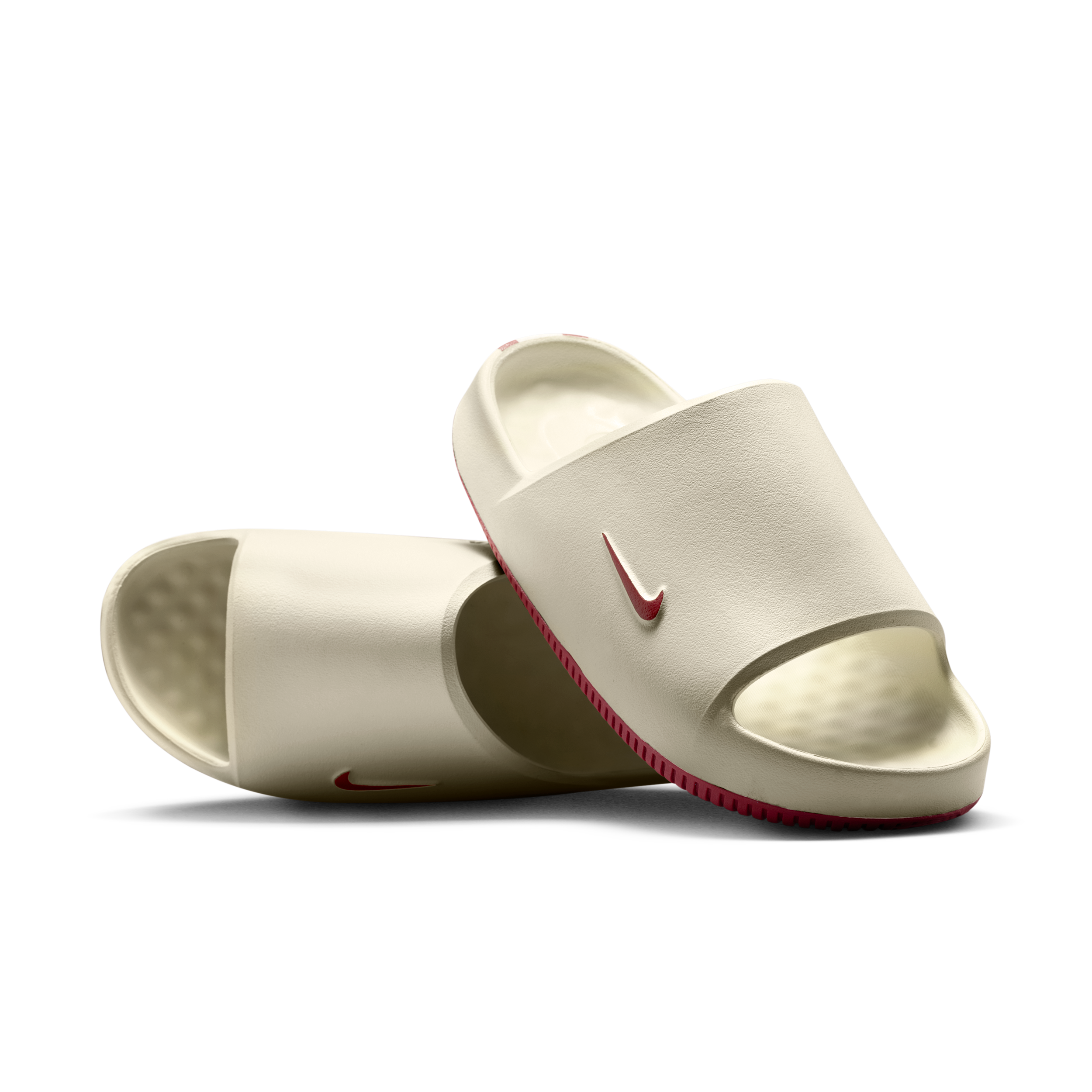 Nike Men's Calm (Alabama) College Slides in White | IM3245-100