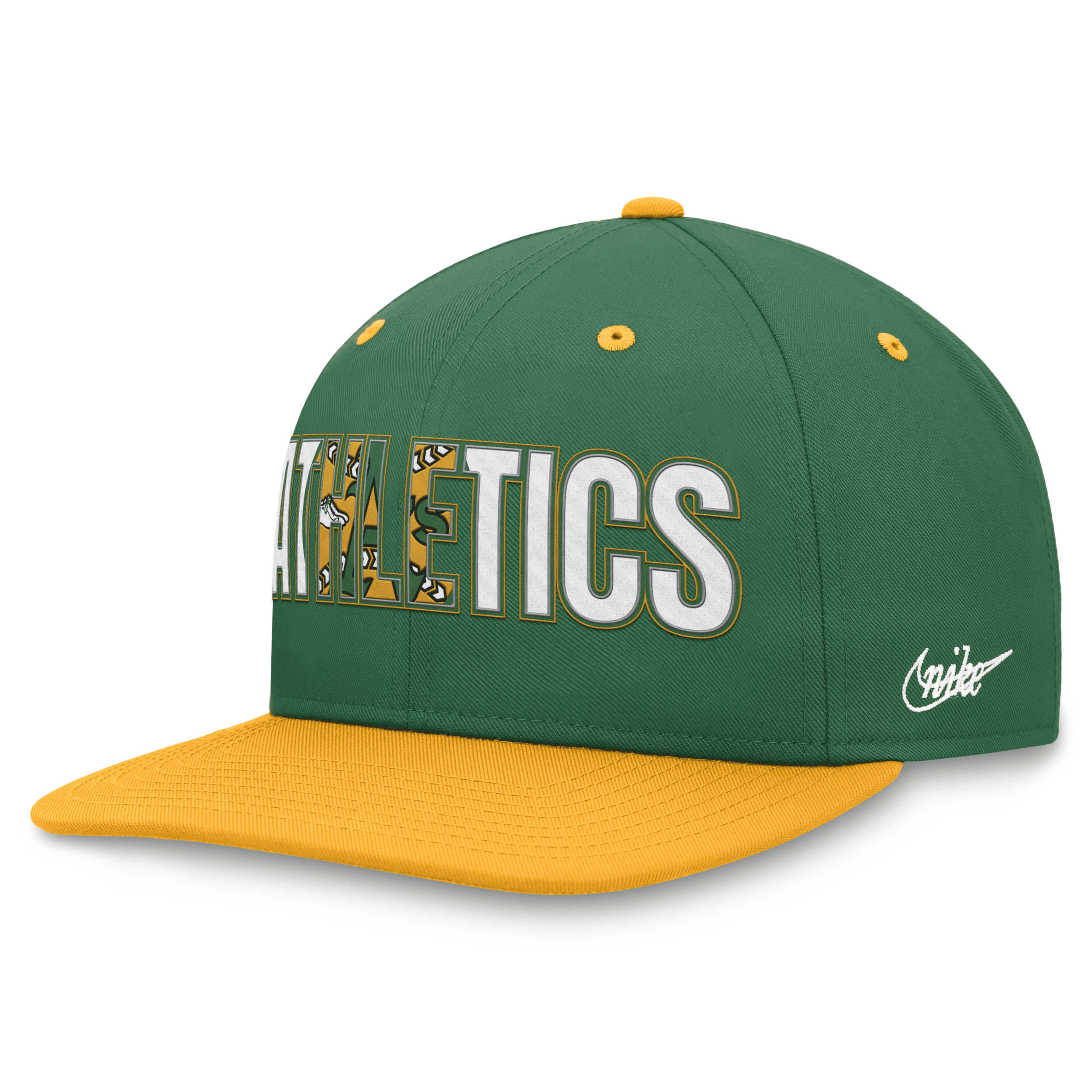Nike Oakland Athletics Pro Cooperstown  Men's Mlb Adjustable Hat In Green