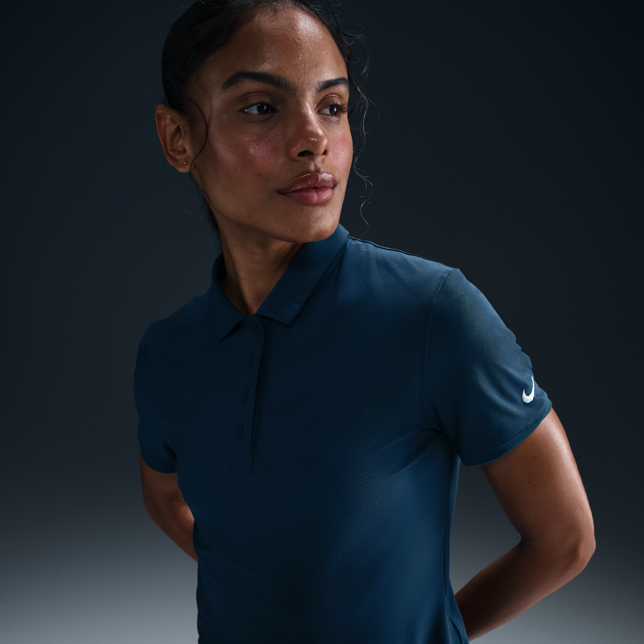 NIKE WOMEN'S VICTORY DRI-FIT SHORT-SLEEVE GOLF POLO 1015649900