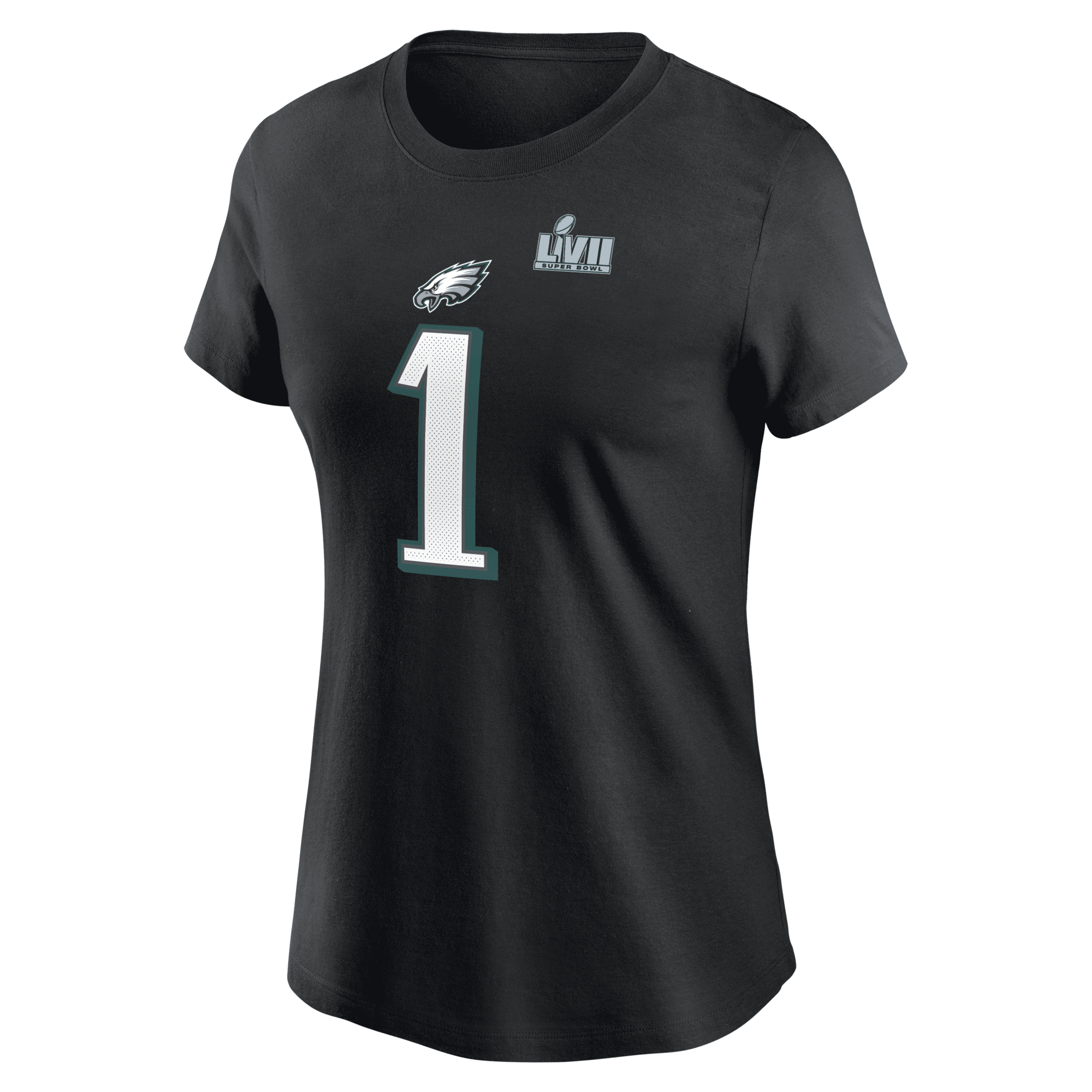 Nike Women's Nfl Philadelphia Eagles Super Bowl Lvii (jalen Hurts) T