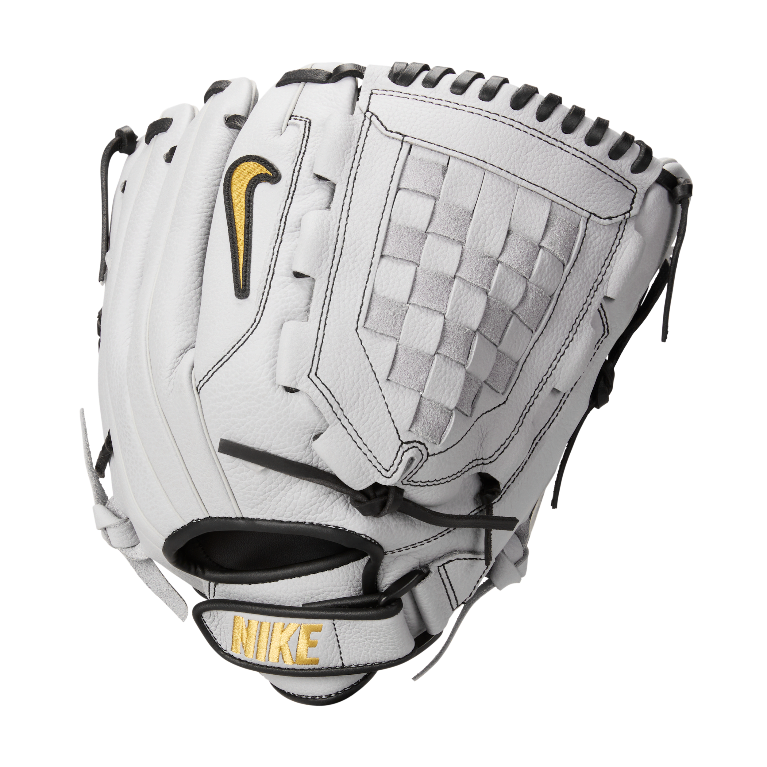 Nike 12.5â Youth Hyperdiamond Edge Series Glove, Kids, Wolf Gray/Black