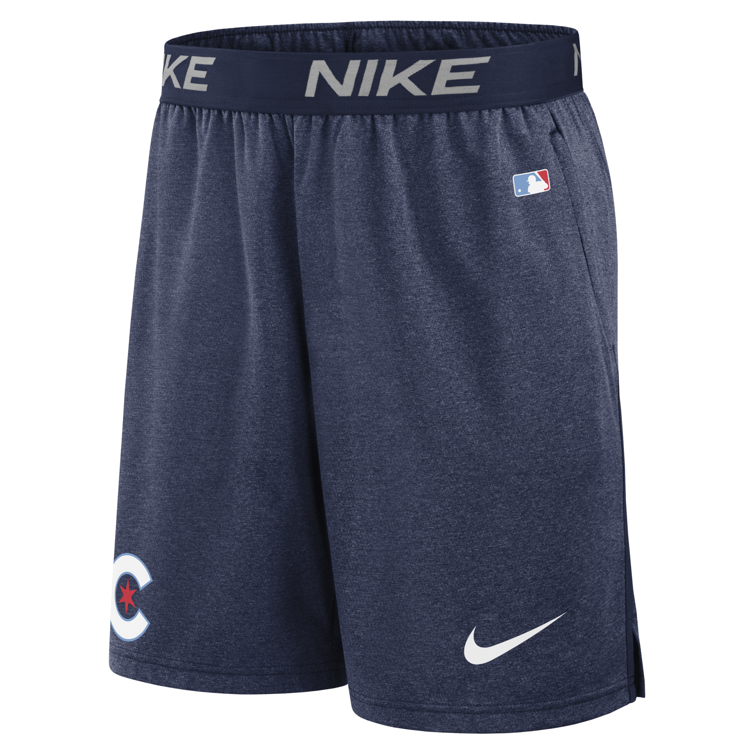 Nike Chicago Cubs City Connect Practice  Men's Dri-fit Mlb Shorts In Blue