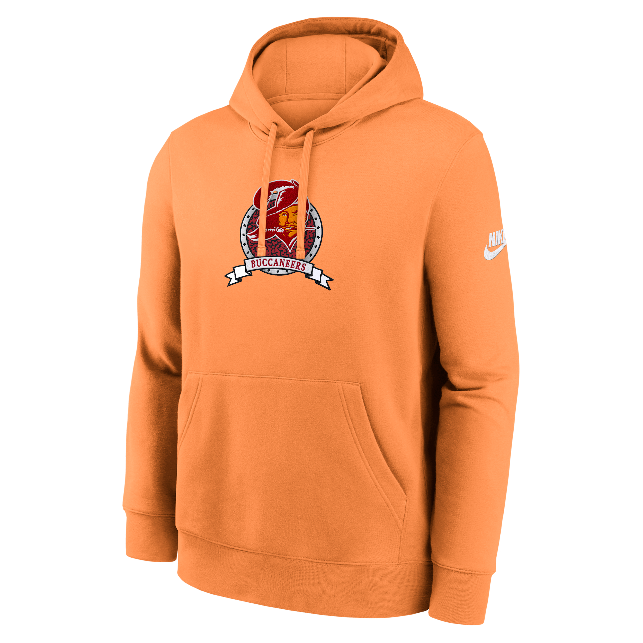 Tampa Bay Buccaneers Rewind Club Nike Men's NFL Pullover Hoodie in Orange | NKDK83T9YV-TM9