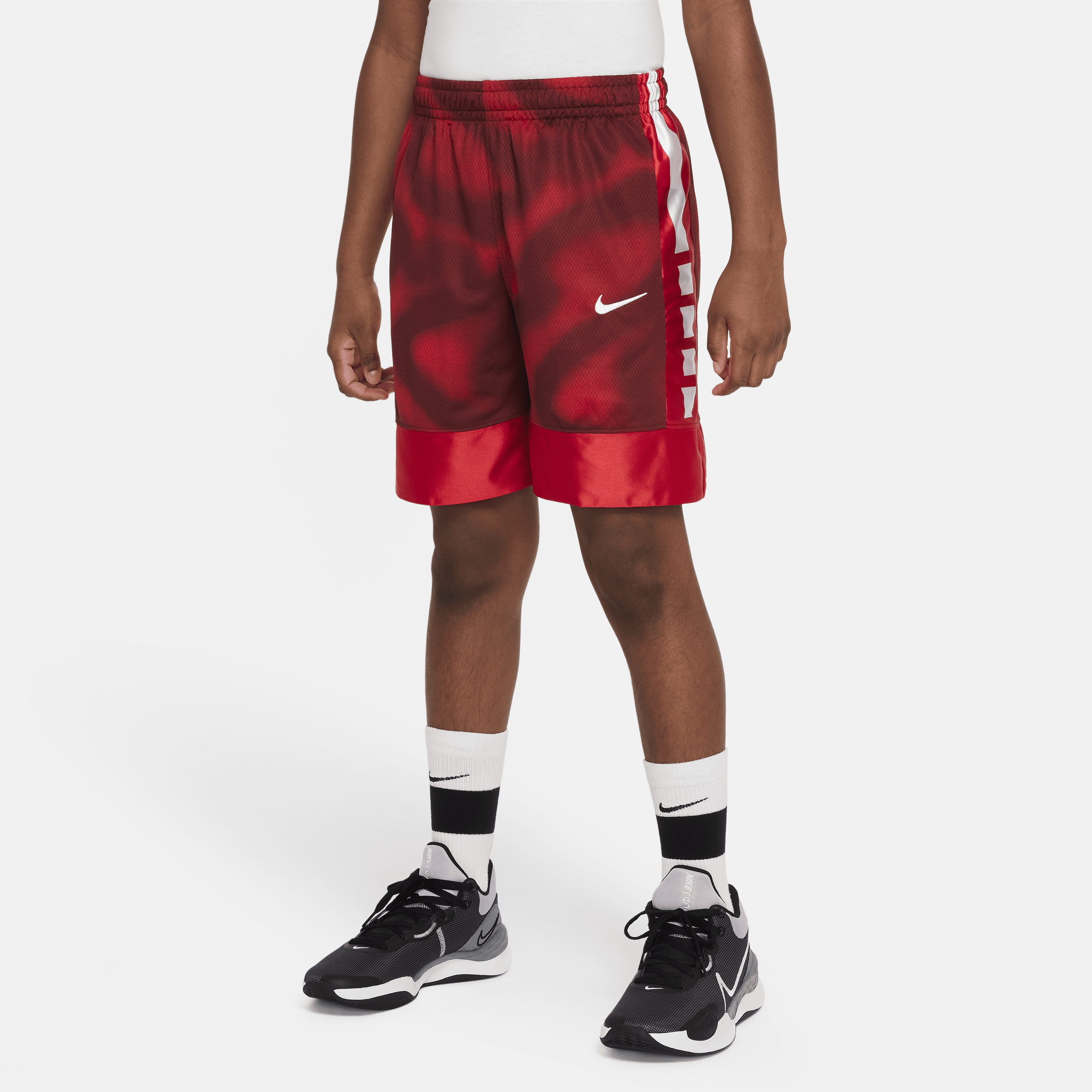 Shop Nike Dri-fit Elite 23 Big Kids' (boys') Basketball Shorts In Red