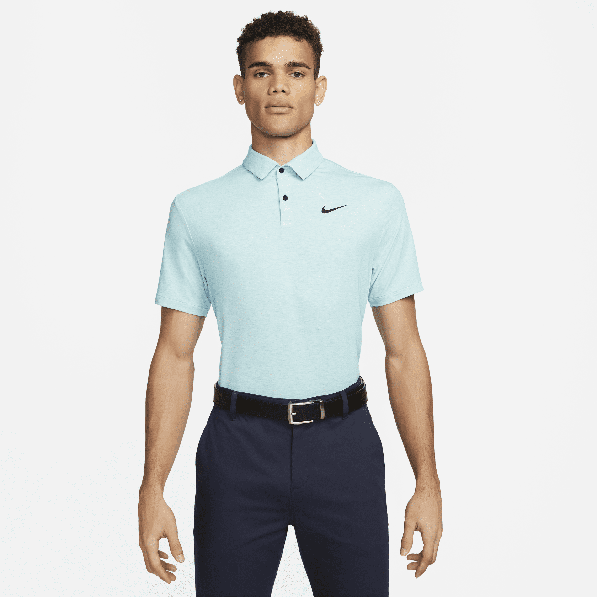 Nike Men's Dri-fit Tour Golf Polo In Blue