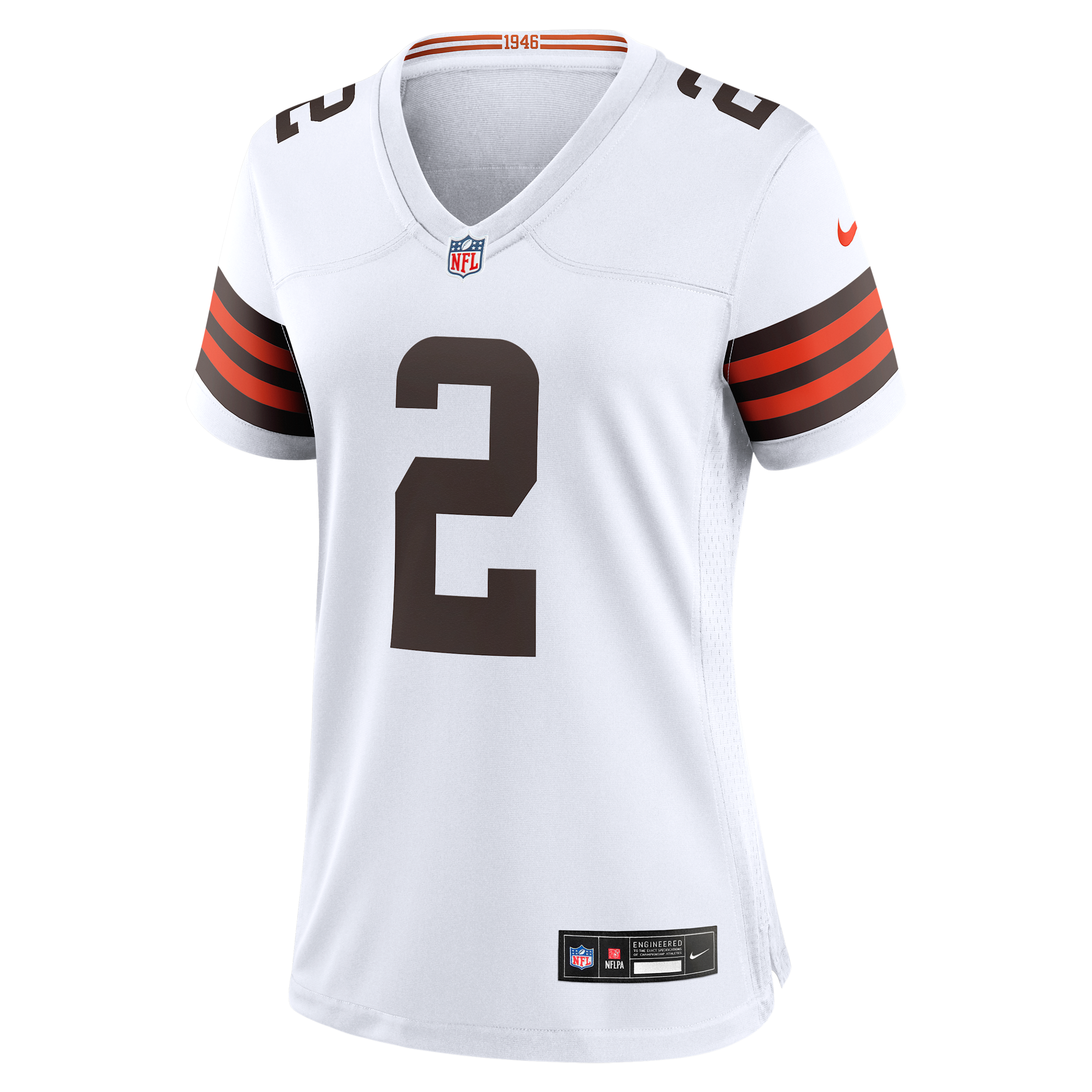 Shedeur Sanders Cleveland Browns Nike Women's NFL Game Jersey in White | 67NW0BAV9IF-FGG