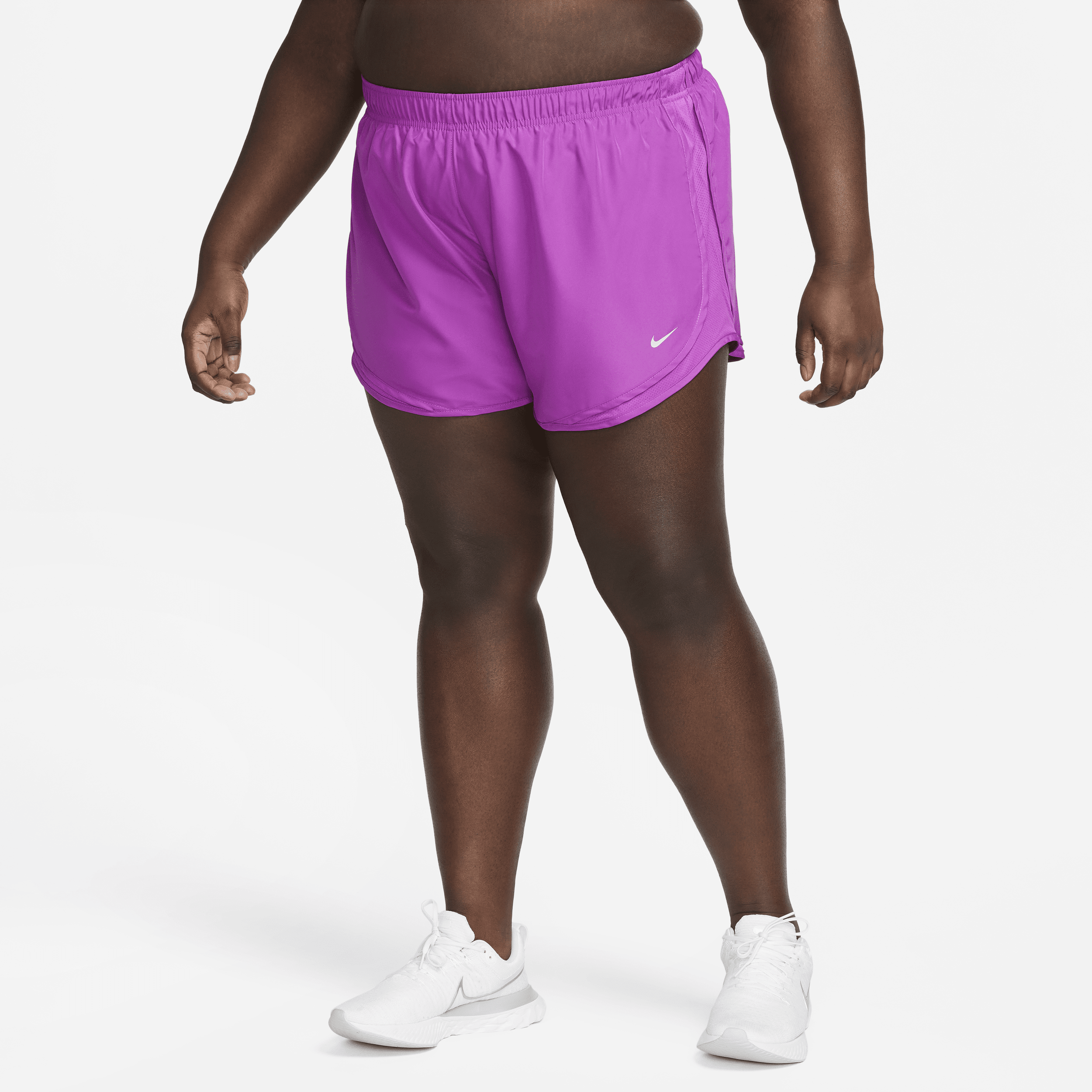Nike Women's Tempo Running Shorts (plus Size) In Purple