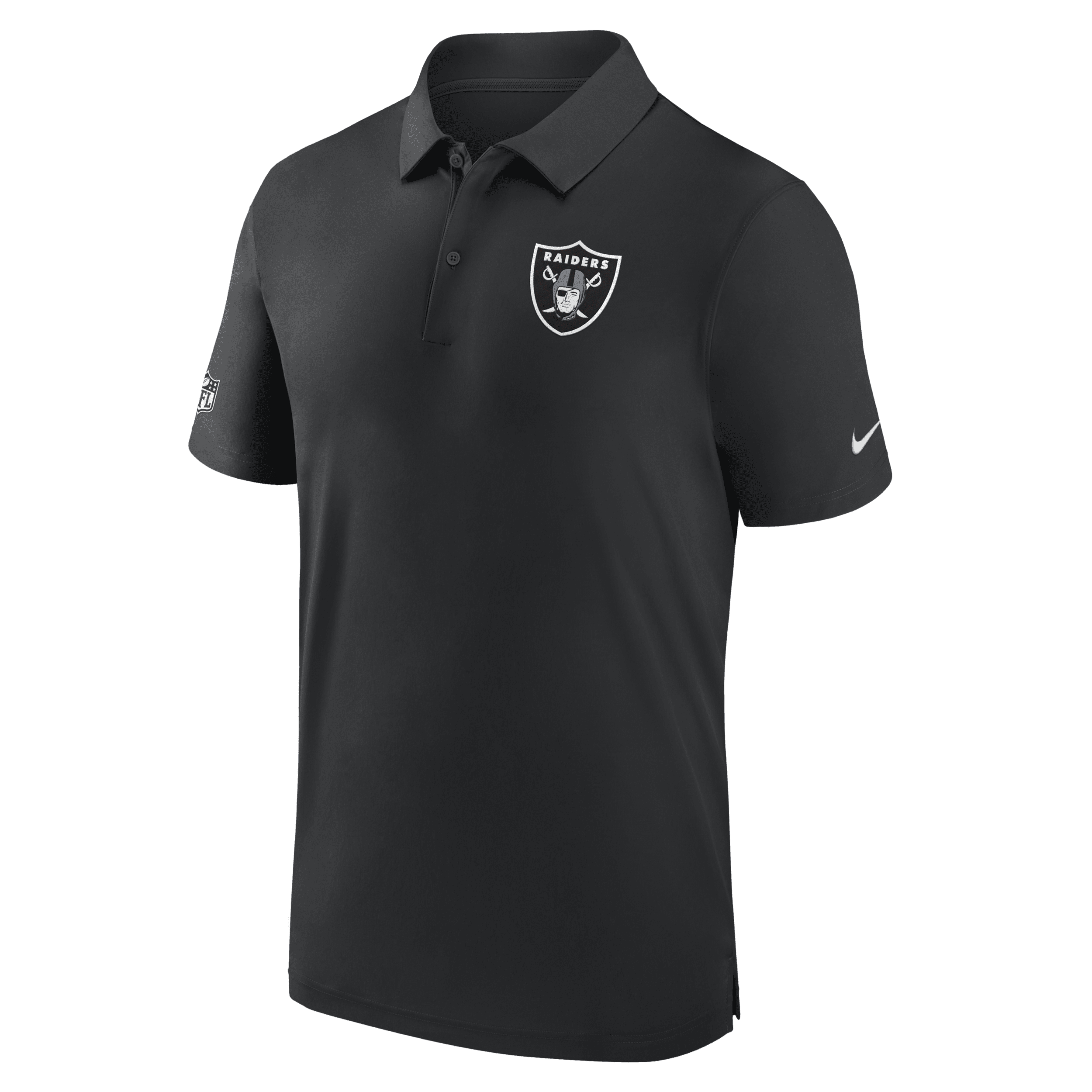 Shop Nike Las Vegas Raiders Sideline Coach Menâs  Men's Dri-fit Nfl Polo In Black