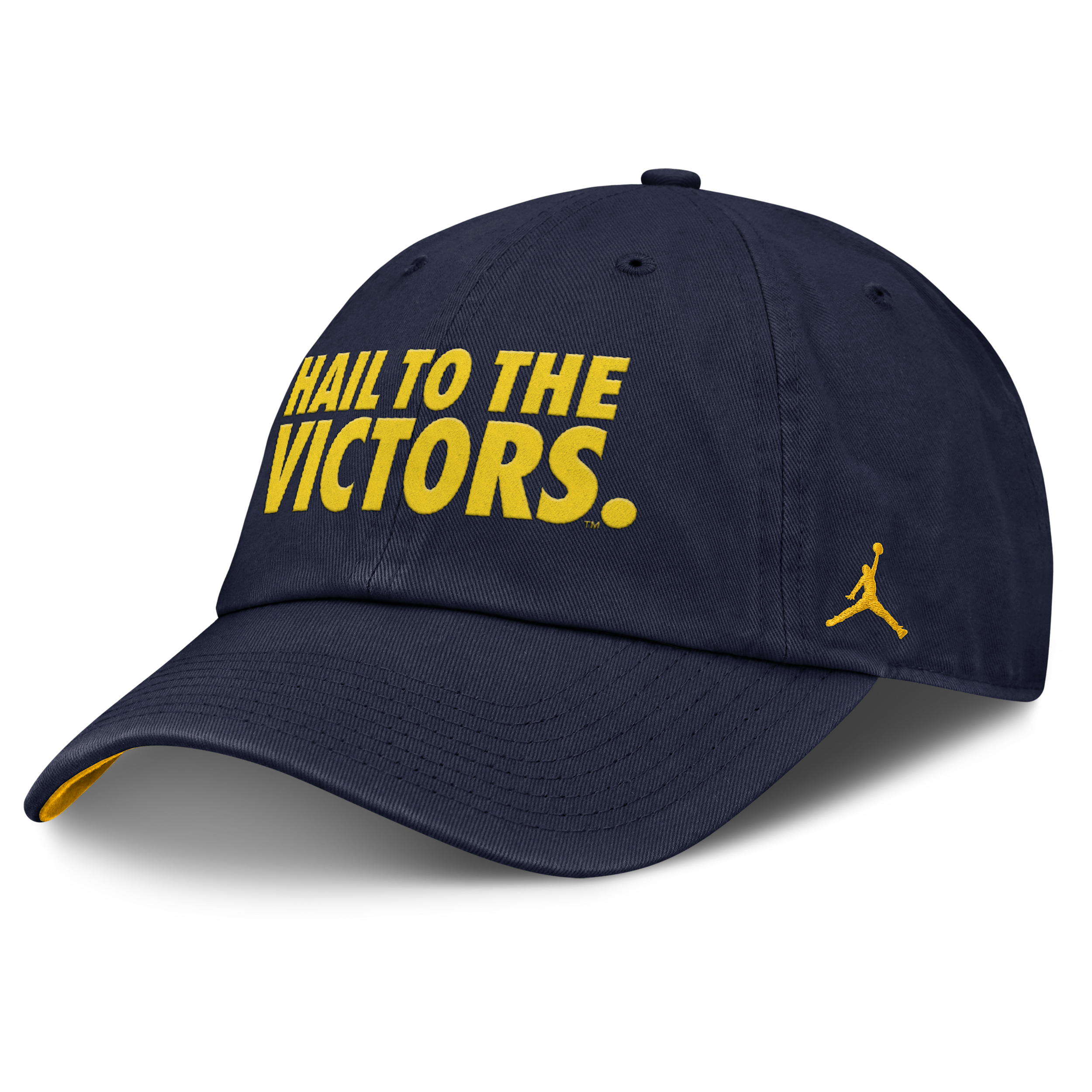 Jordan Men's and Women's Navy Michigan Wolverines Primetime Chant Club Adjustable Hat - Navy