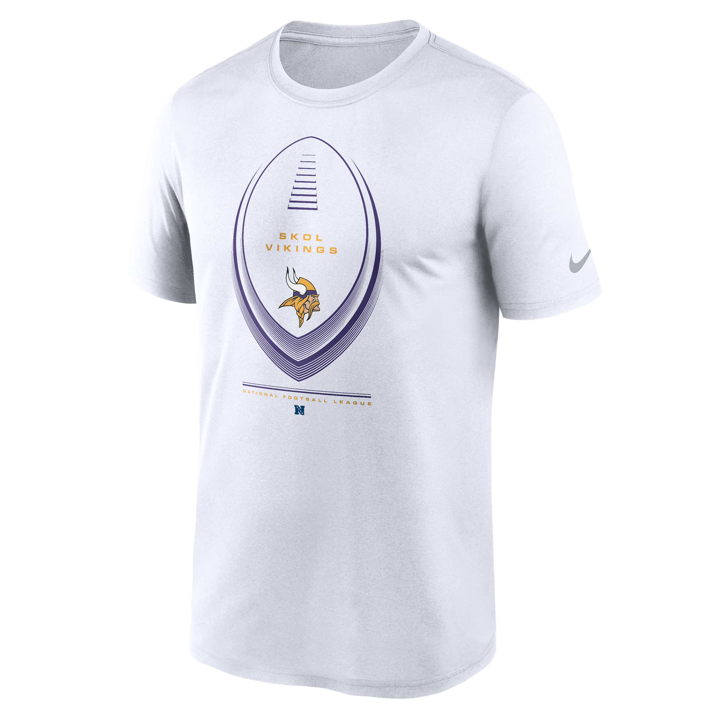 Minnesota Vikings Legend Icon Nike Men's Dri-FIT NFL T-Shirt in White | NKGK10A9M-NDB